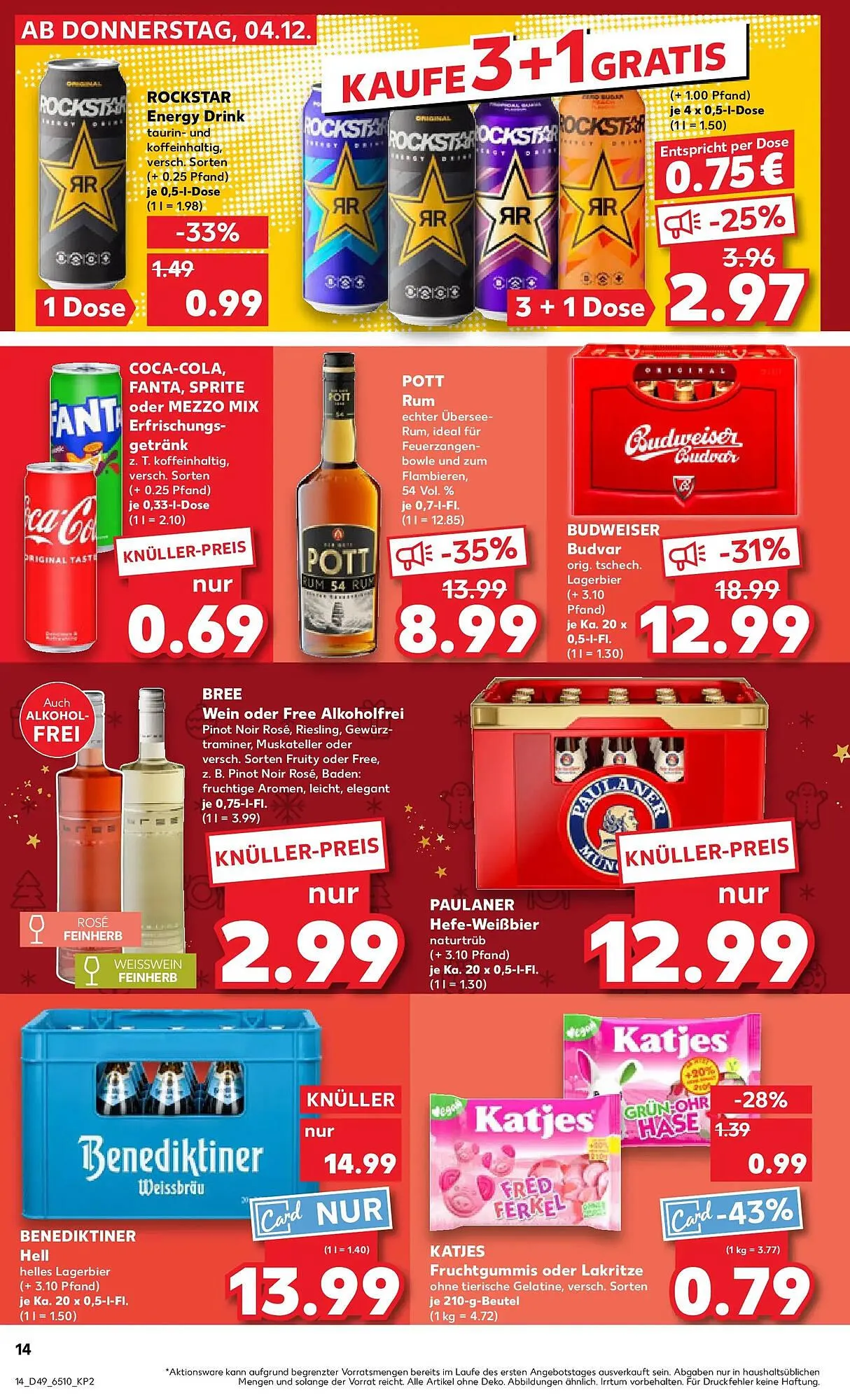 Kaufland Prospekt von 7. Dezember bis 10. Dezember 2025 - Prospekt seite 14