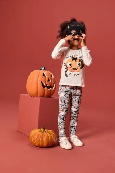 Multipack of 2 - Halloween - thermal leggings