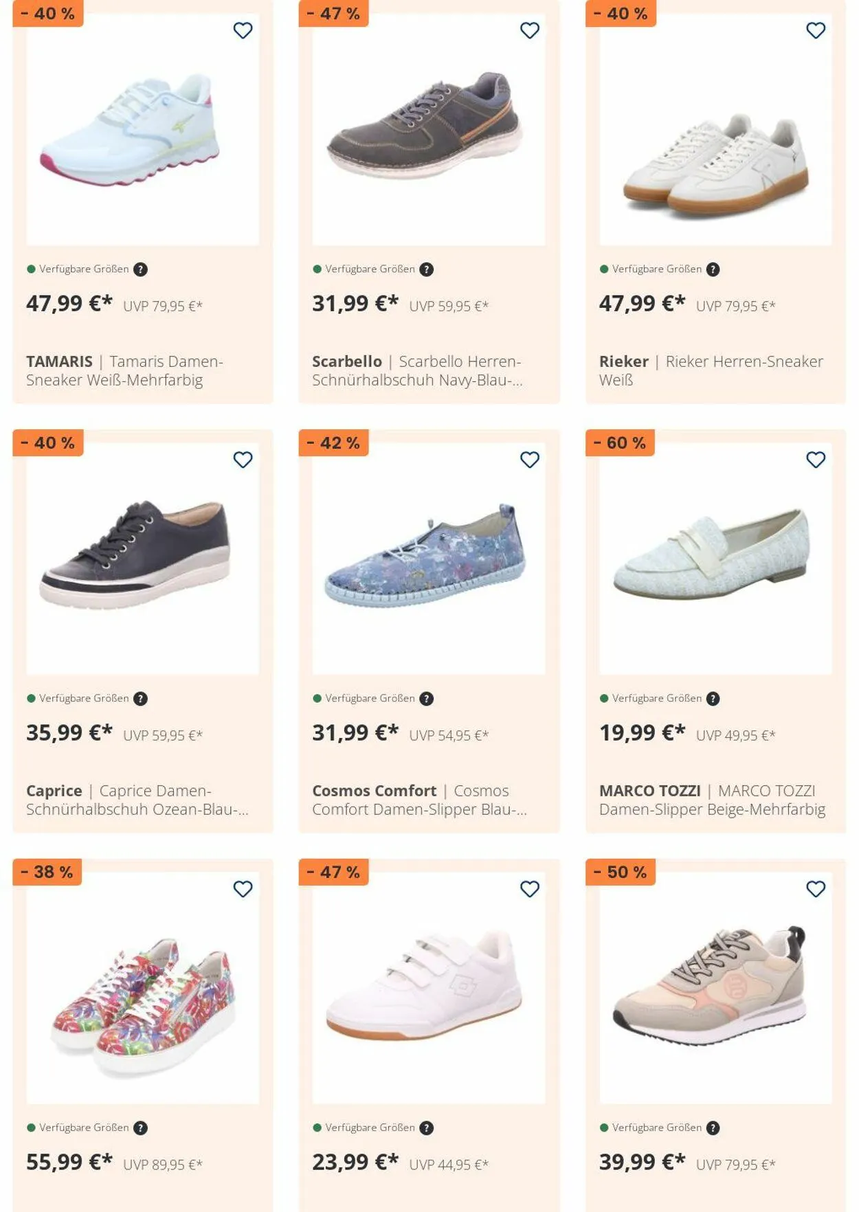 SCHUH OKAY Aktueller Prospekt von 4. August bis 13. August 2025 - Prospekt seite 44