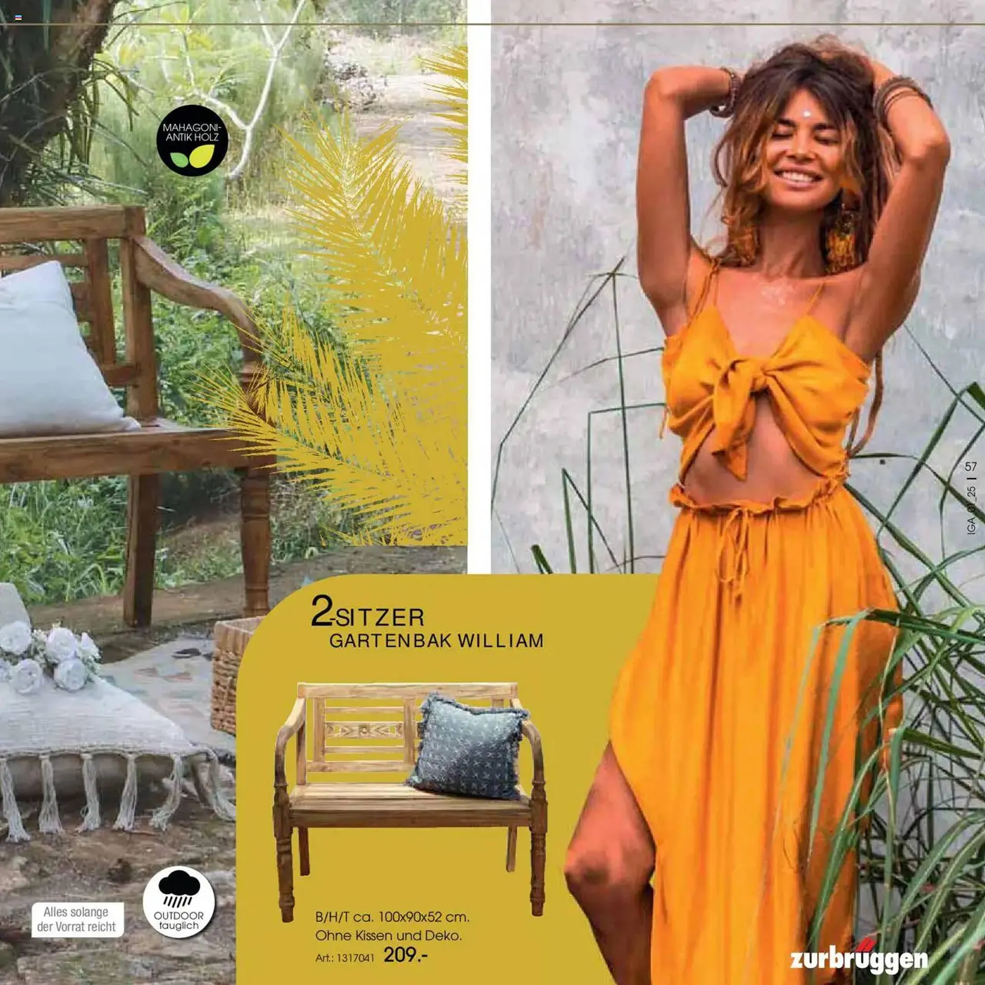 Zurbrüggen Prospekt von 18. Februar bis 31. August 2025 - Prospekt seite 57