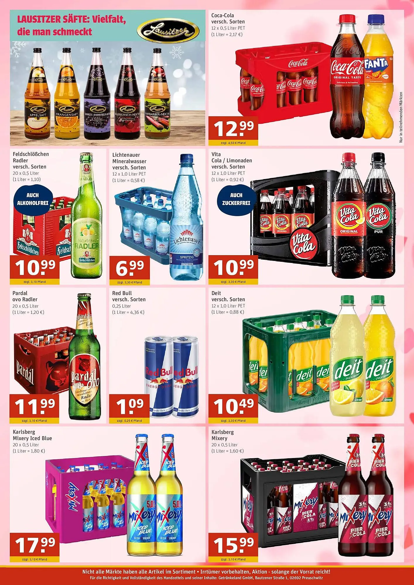 Getränkeland Prospekt von 1. Februar bis 14. Februar 2026 - Prospekt seite 3