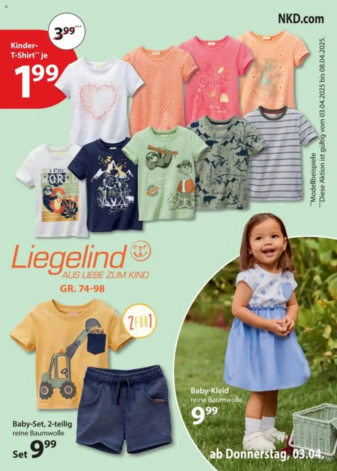 NKD Prospekt von 3. April bis 3. Mai 2025 - Prospekt seite 15