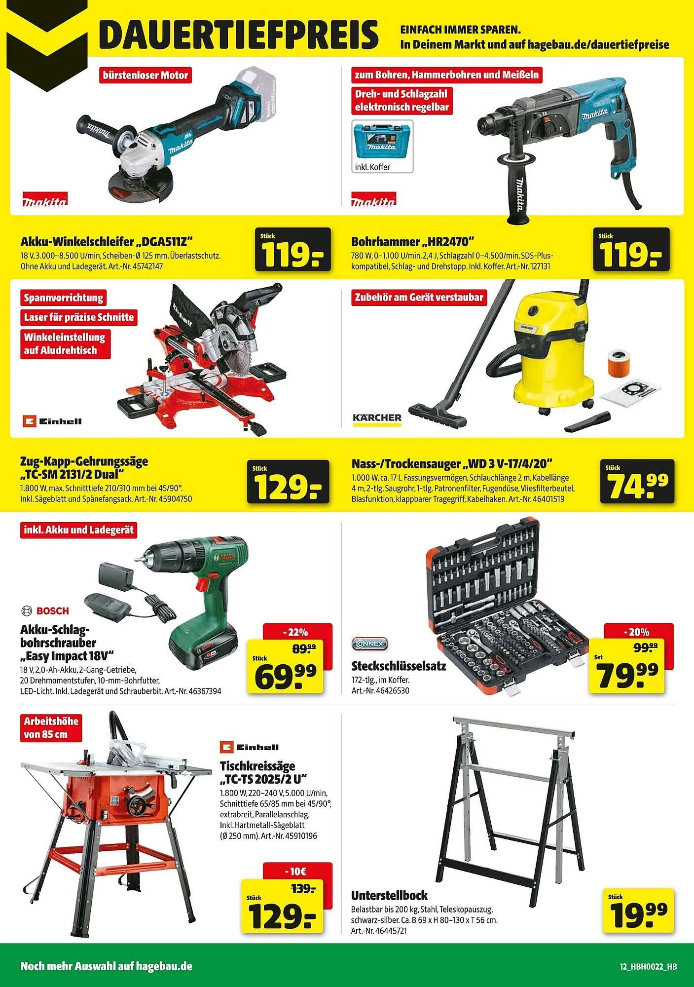 Hagebau Prospekt von 24. Mai bis 31. Mai 2025 - Prospekt seite 12