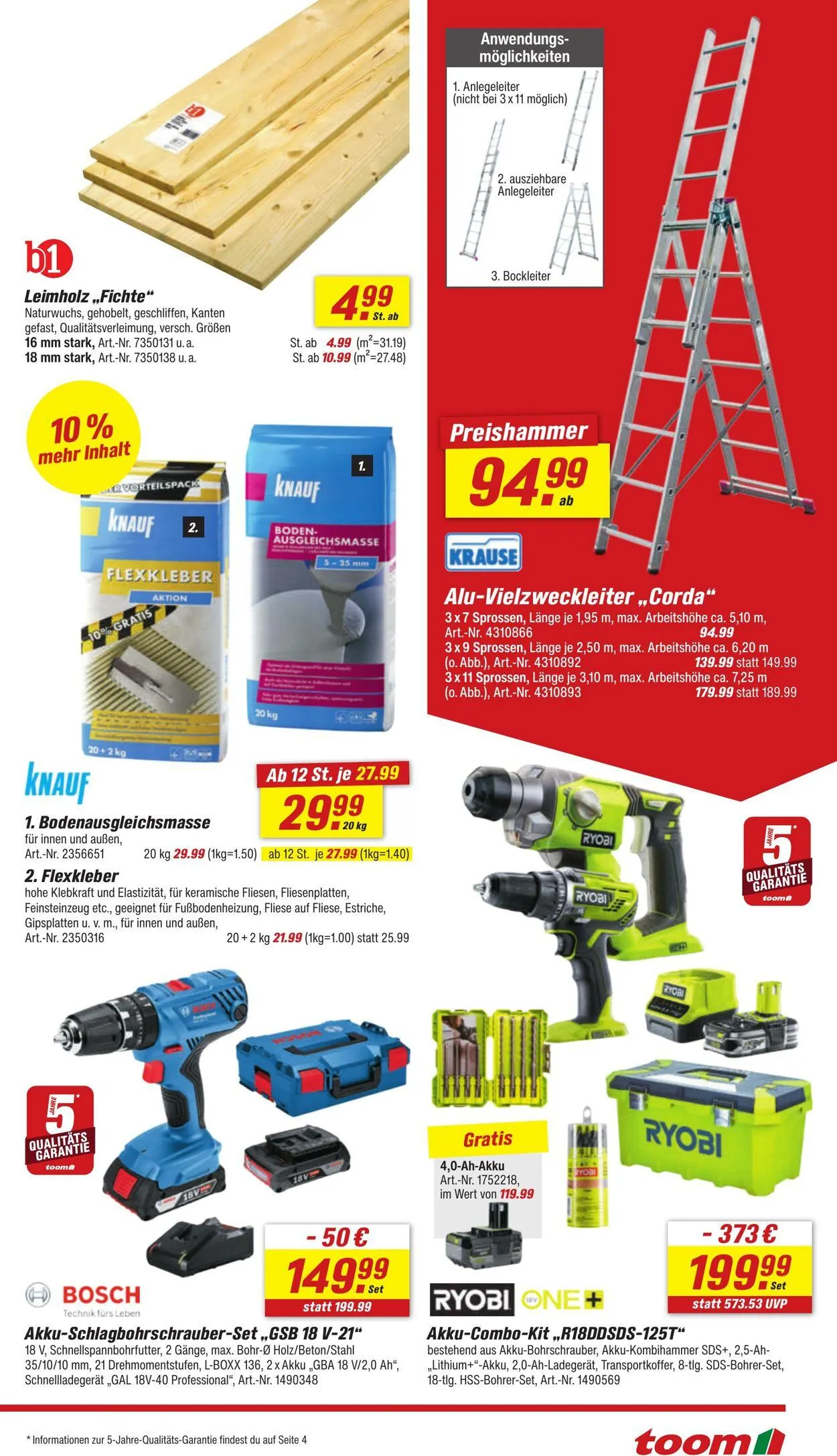 toom Baumarkt Aktueller Prospekt von 12. Mai bis 26. Mai 2025 - Prospekt seite 17