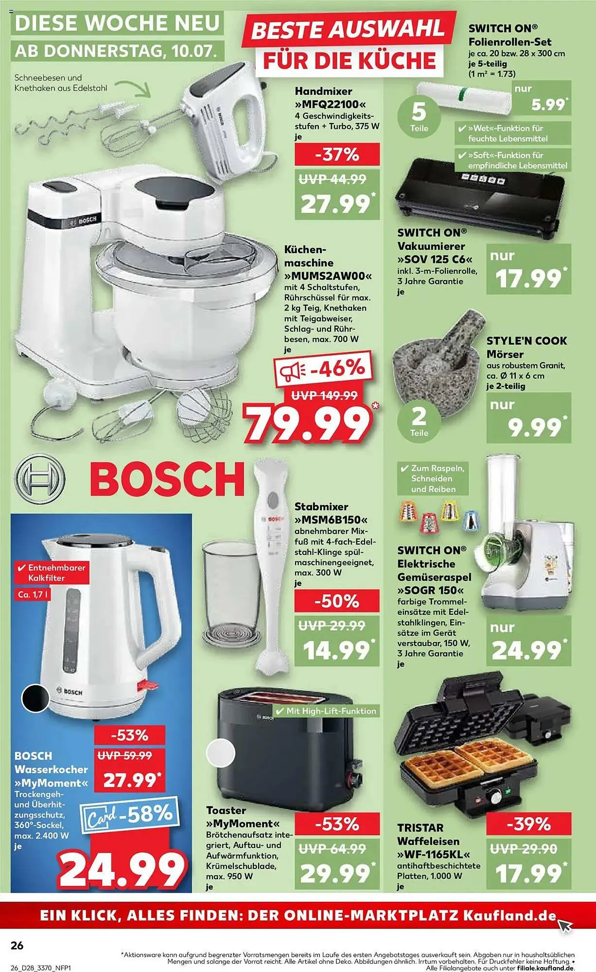 Kaufland Prospekt von 10. Juli bis 16. Juli 2025 - Prospekt seite 26