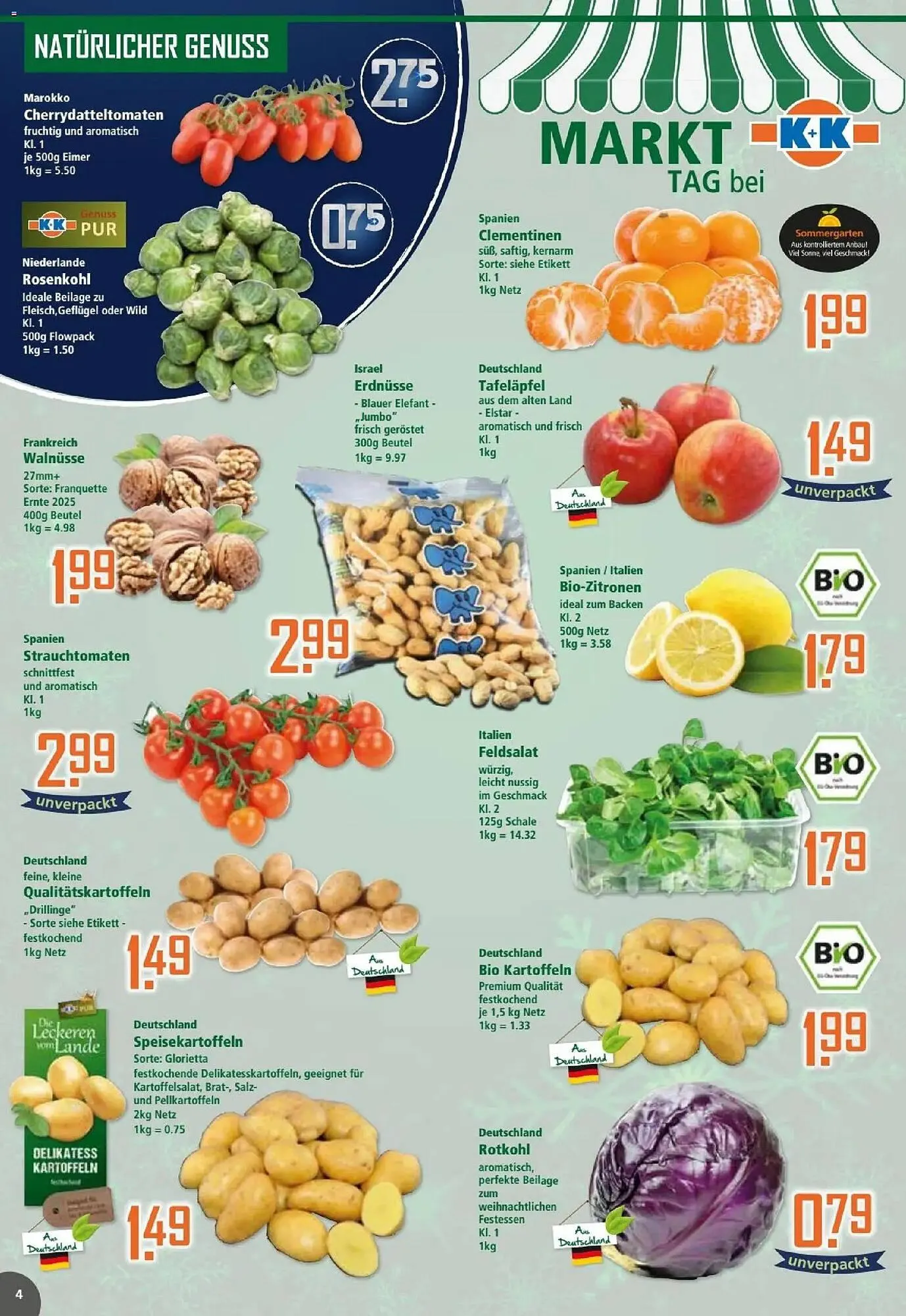 Klaas und Kock Prospekt von 15. Dezember bis 20. Dezember 2025 - Prospekt seite 4