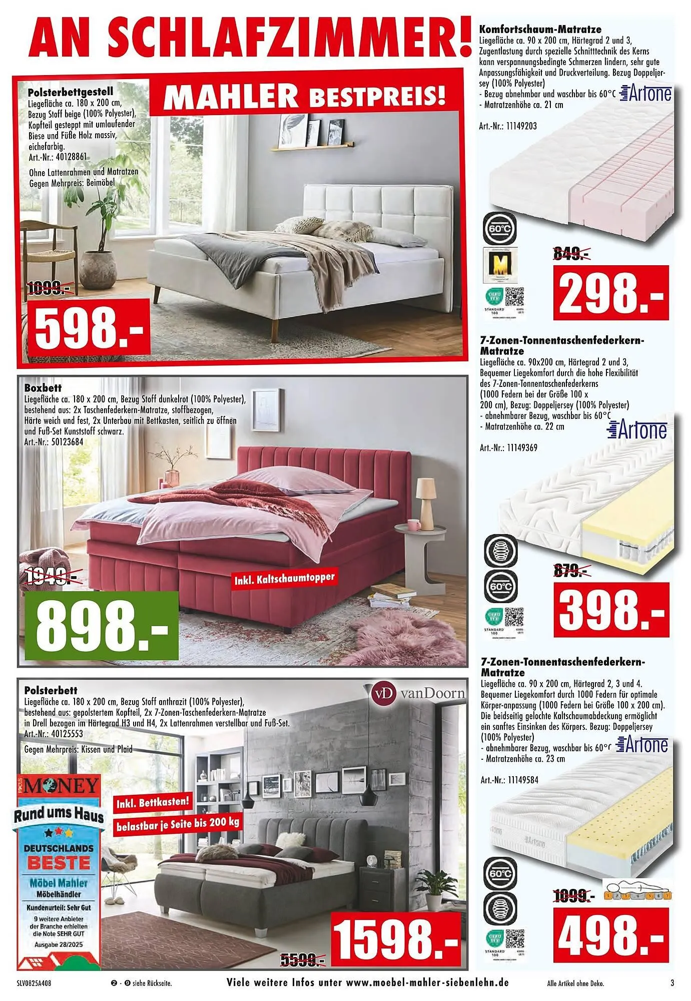 Möbel Mahler Katalog von 17. September bis 30. September 2025 - Prospekt seite 3