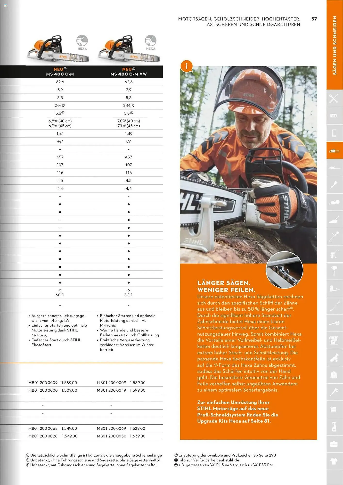 STIHL Prospekt von 1. Januar bis 31. Dezember 2026 - Prospekt seite 57