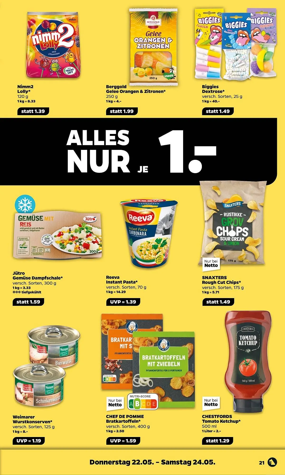 NETTO Prospekt von 19. Mai bis 24. Mai 2025 - Prospekt seite 21