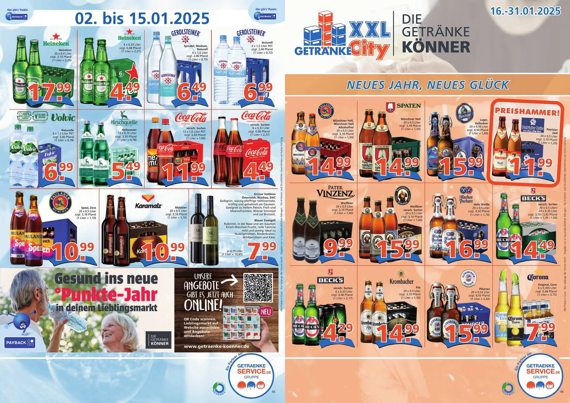 Getränke City Prospekt von 1. Januar bis 31. Januar 2025 - Prospekt seite 2