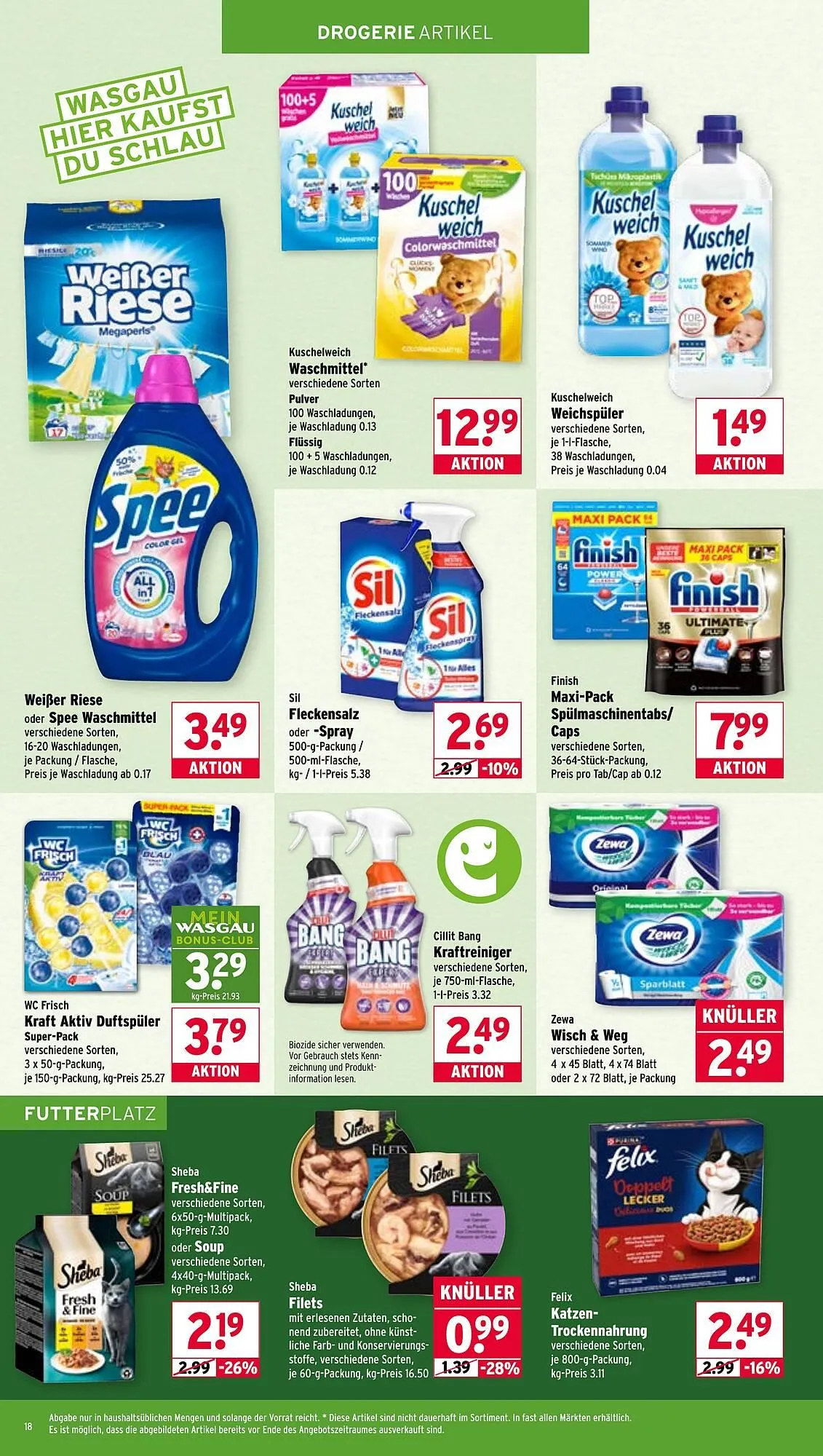 Wasgau Prospekt von 27. April bis 2. Mai 2026 - Prospekt seite 18