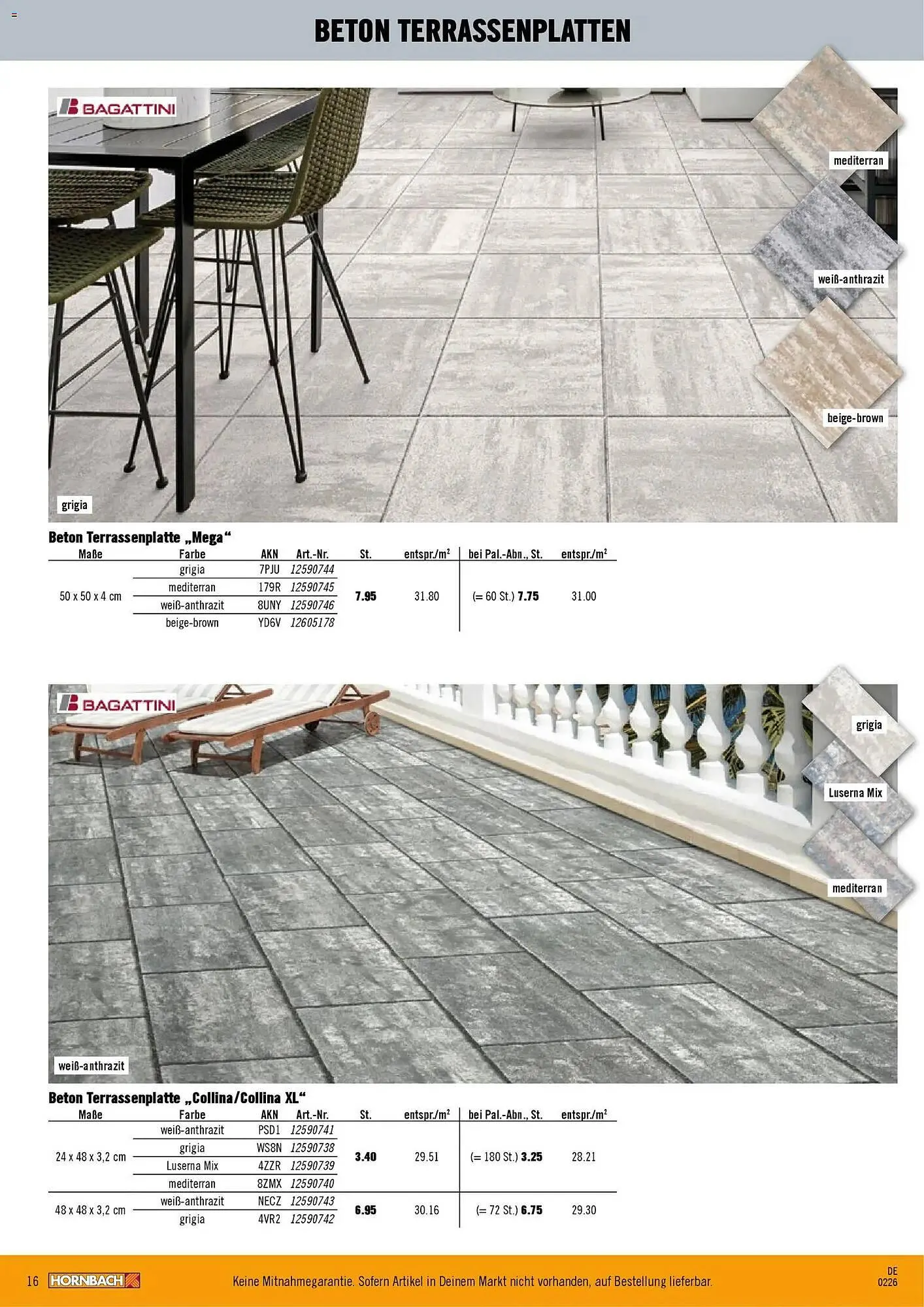 Hornbach Prospekt von 12. Februar bis 31. Dezember 2026 - Prospekt seite 16