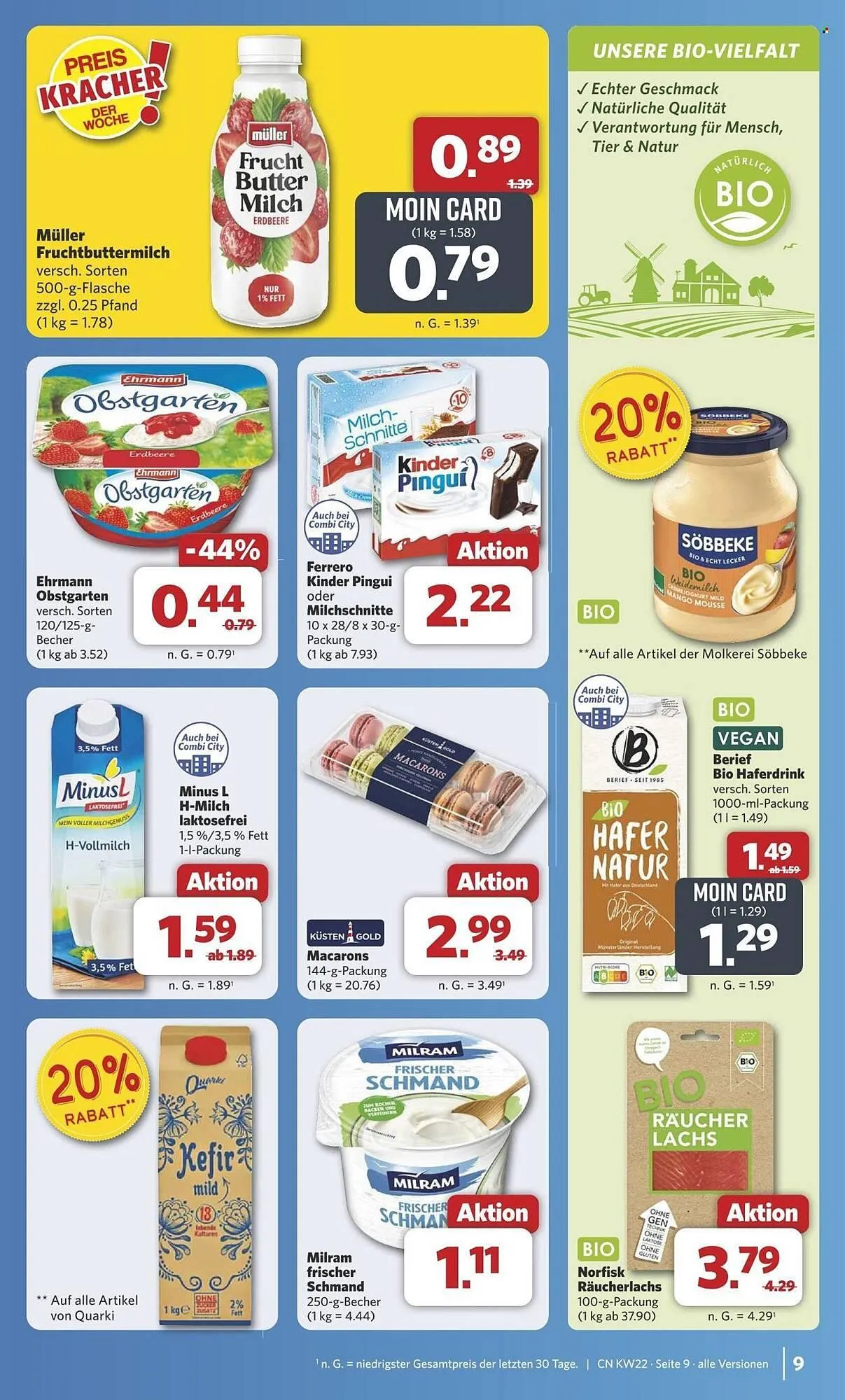 Combi Prospekt von 26. Mai bis 31. Mai 2025 - Prospekt seite 10