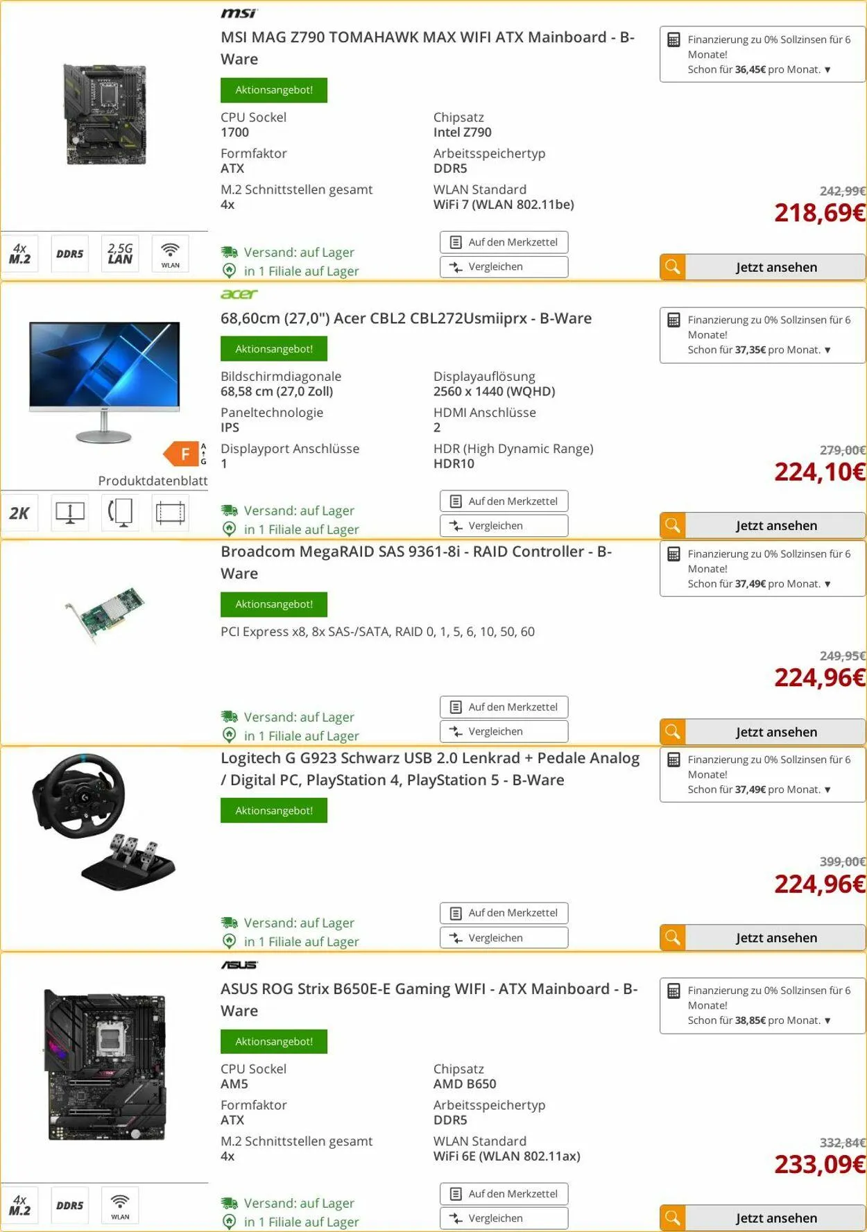 ARLT Computer Aktueller Prospekt von 31. März bis 6. April 2025 - Prospekt seite 23