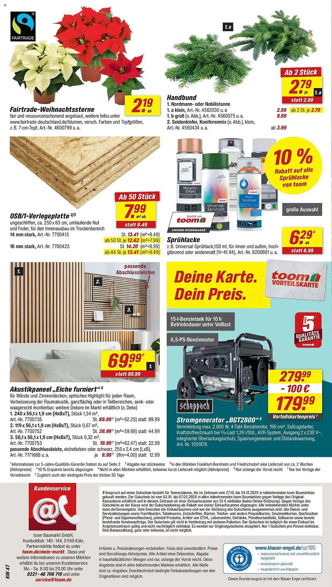 Toom Baumarkt Prospekt von 15. November bis 21. November 2025 - Prospekt seite 20