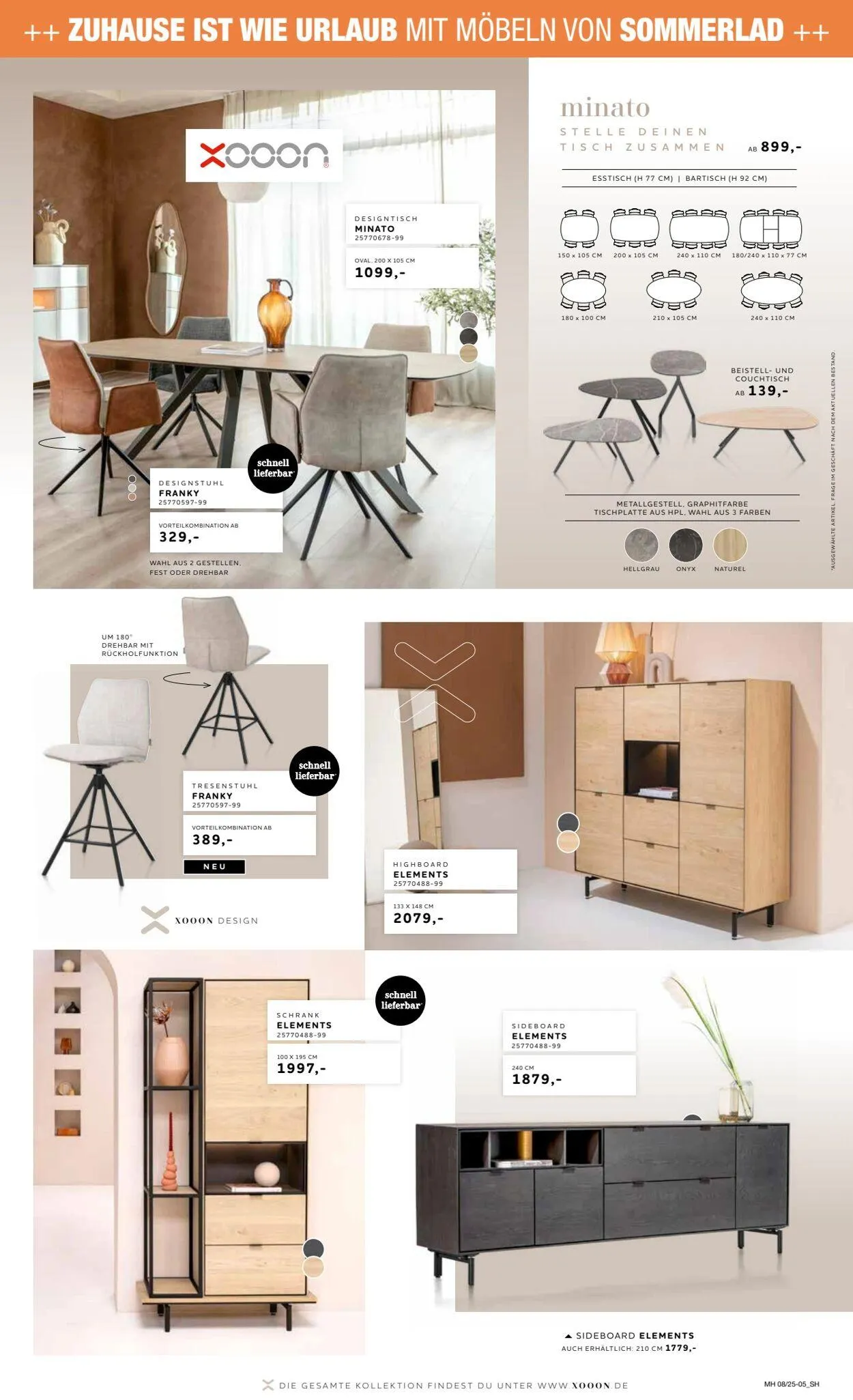 Sommerlad Aktueller Prospekt von 28. April bis 17. Mai 2025 - Prospekt seite 5