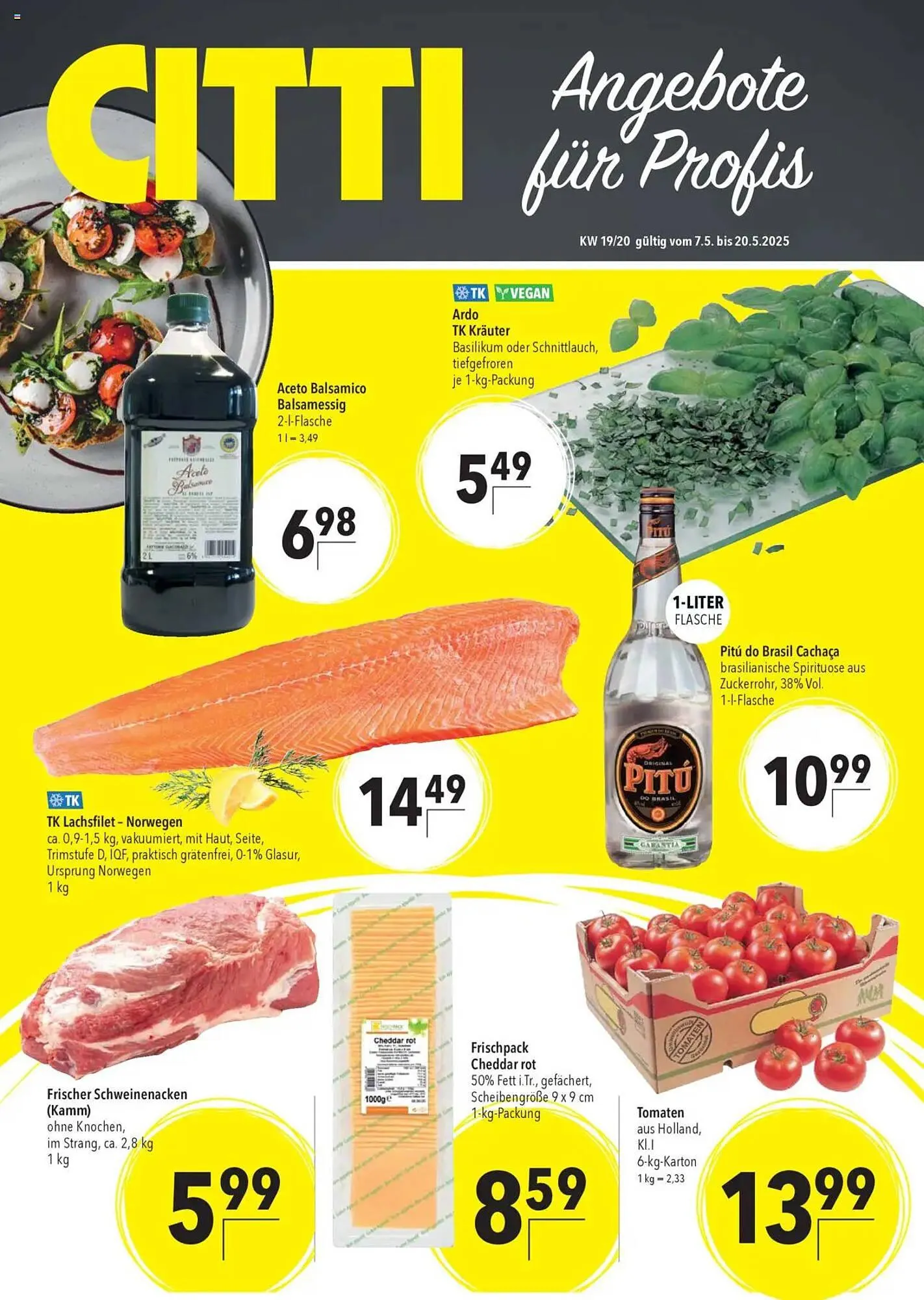 CITTI Markt Prospekt von 7. Mai bis 20. Mai 2025 - Prospekt seite 1