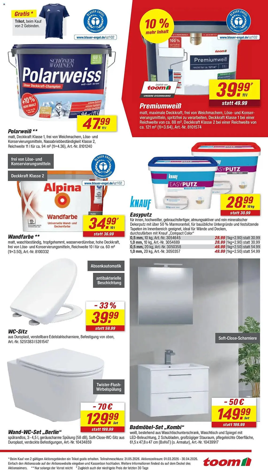 Toom Baumarkt Prospekt von 28. Februar bis 6. März 2026 - Prospekt seite 11