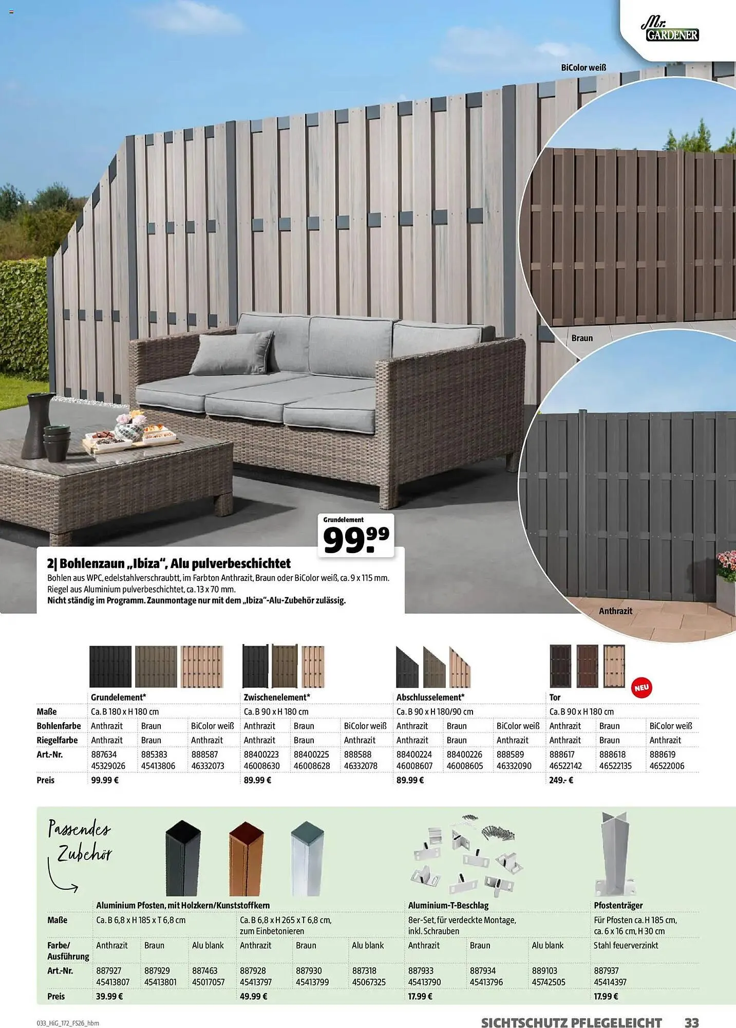 Hagebau Prospekt von 2. März bis 31. Dezember 2026 - Prospekt seite 33
