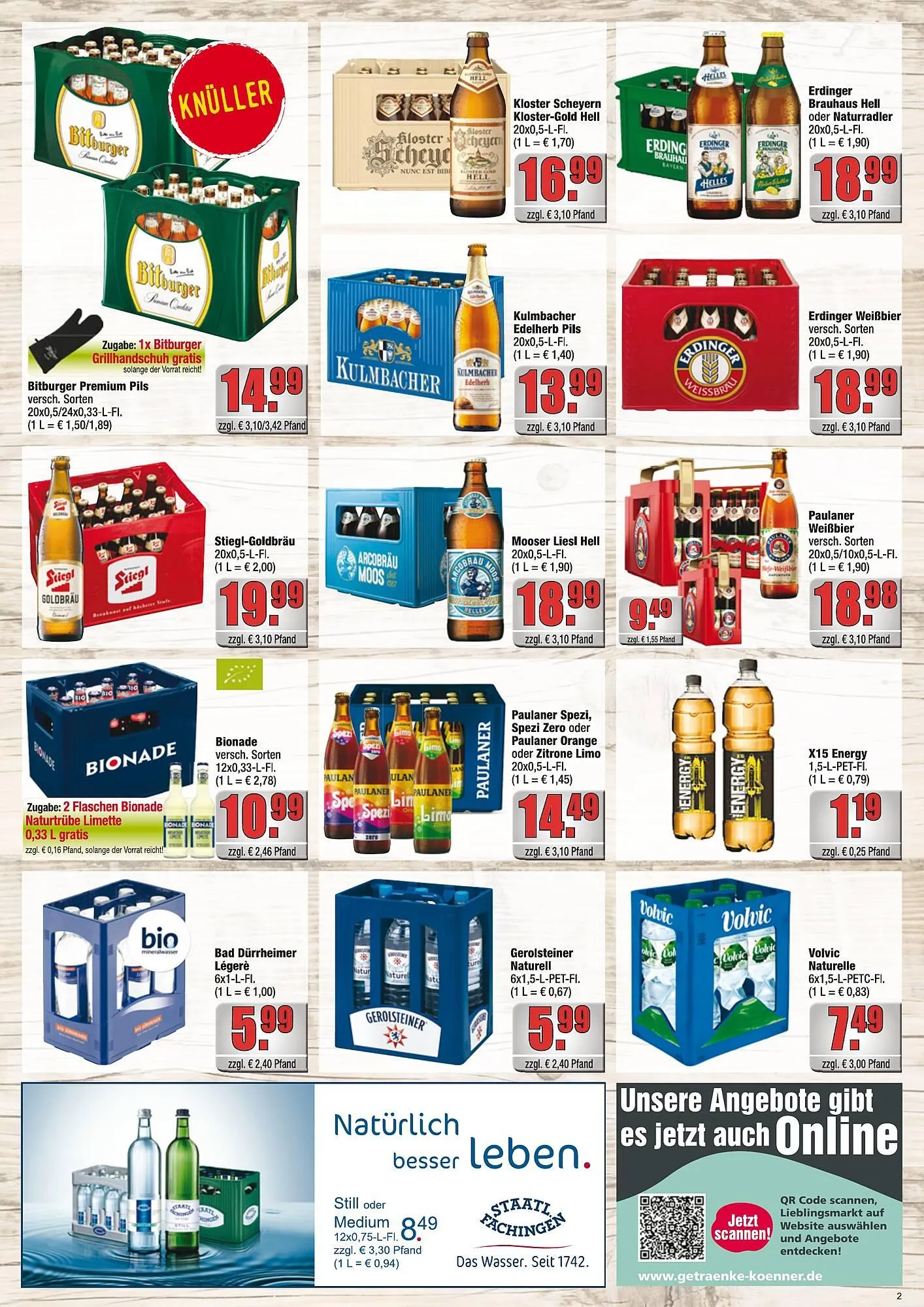 alldrink Prospekt von 14. April bis 26. April 2025 - Prospekt seite 2