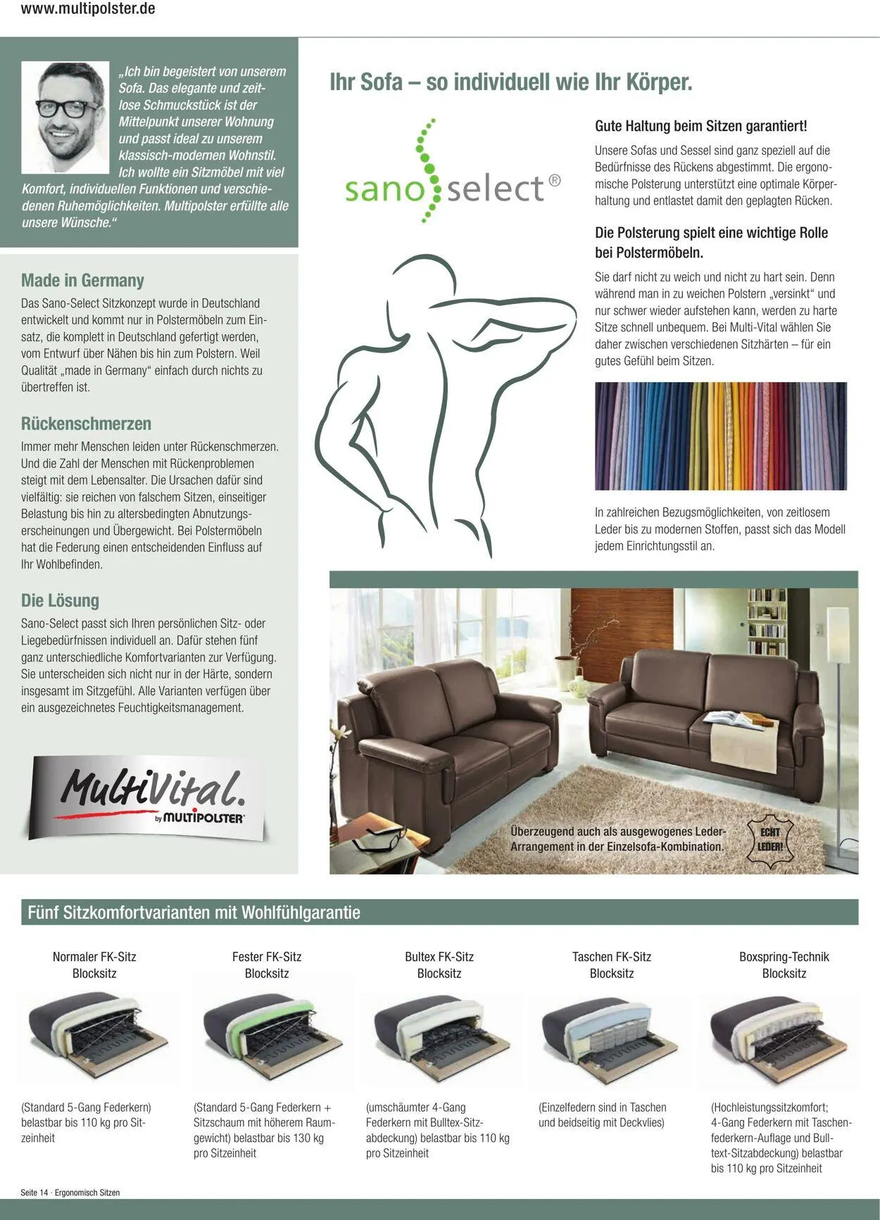 Multipolster Aktueller Prospekt von 2. Juni bis 16. Juni 2025 - Prospekt seite 14