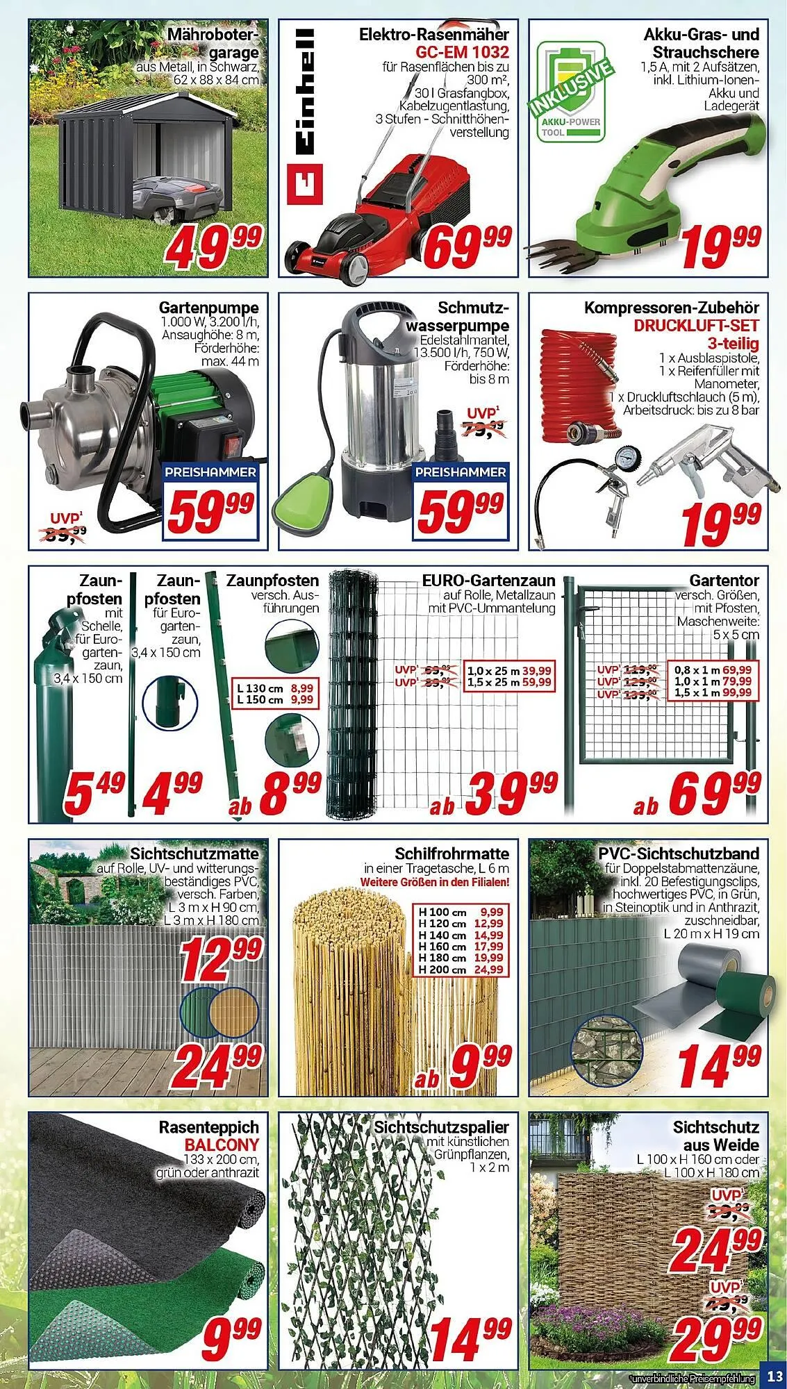 CENTERSHOP Prospekt von 21. April bis 27. April 2025 - Prospekt seite 13