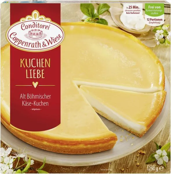 Coppenrath & Wiese Alt-Böhmischer Käsekuchen 1,25 kg