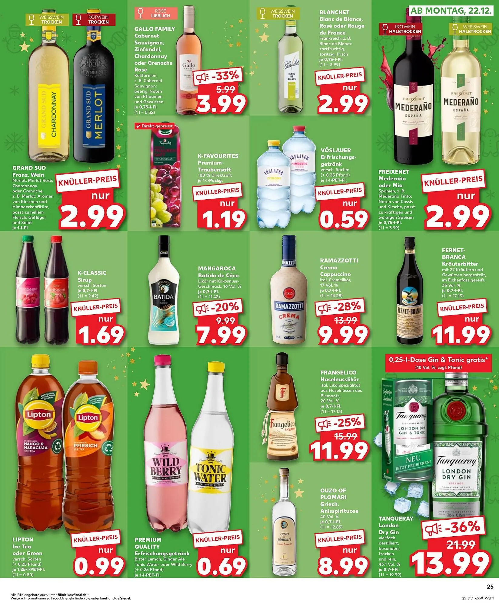 Kaufland Prospekt von 18. Dezember bis 24. Dezember 2025 - Prospekt seite 25