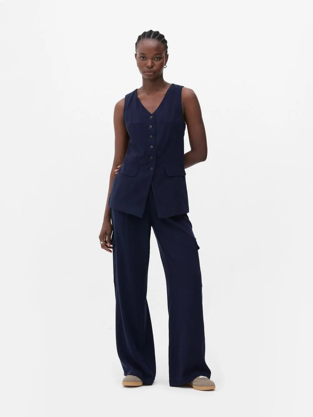 Utility-Hose aus Flachs