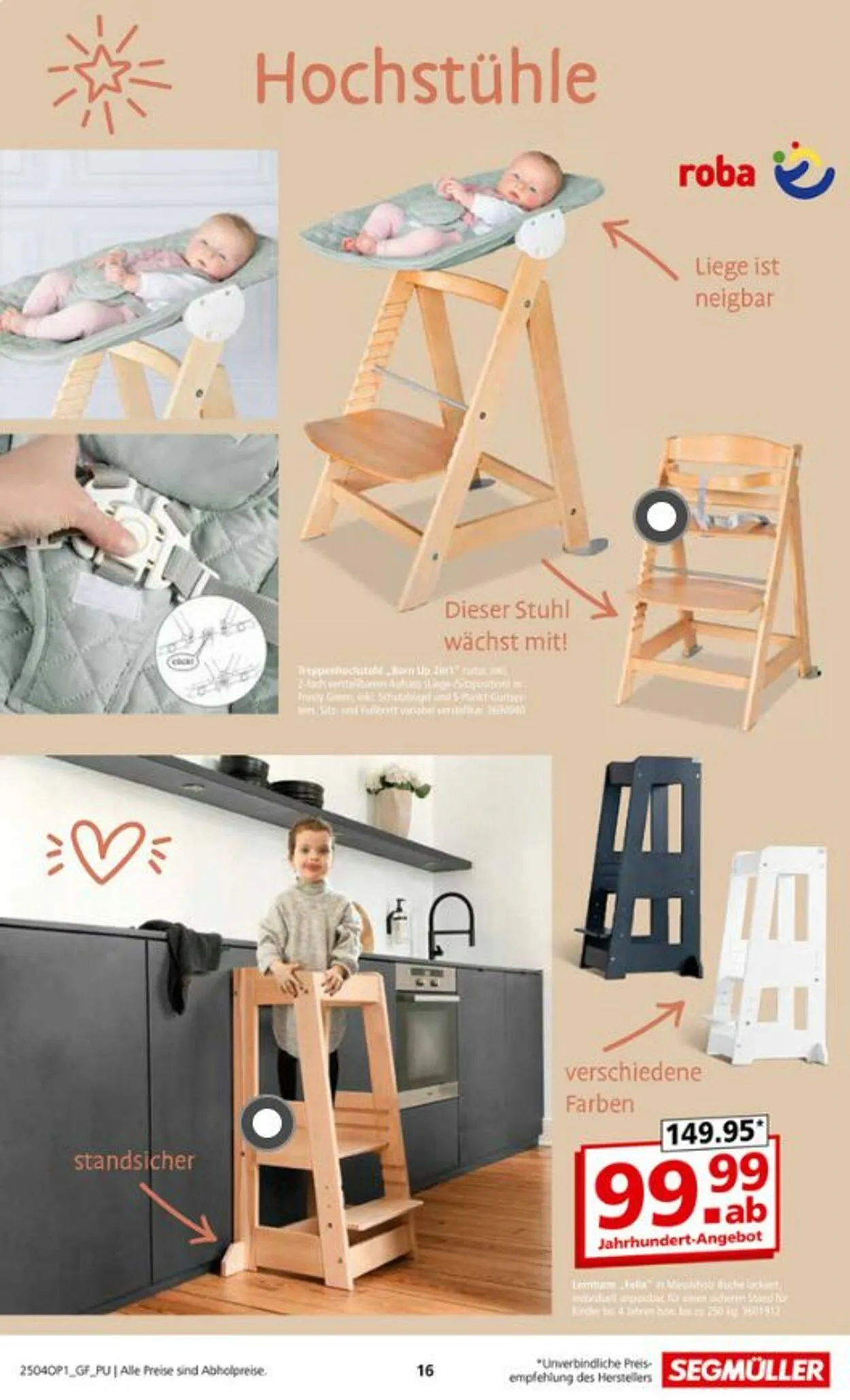 SEGMÜLLER von 29. März bis 28. Juni 2025 - Prospekt seite 16