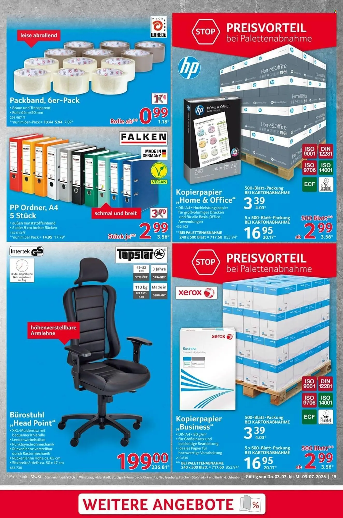 Selgros Prospekt von 3. Juli bis 9. Juli 2025 - Prospekt seite 15