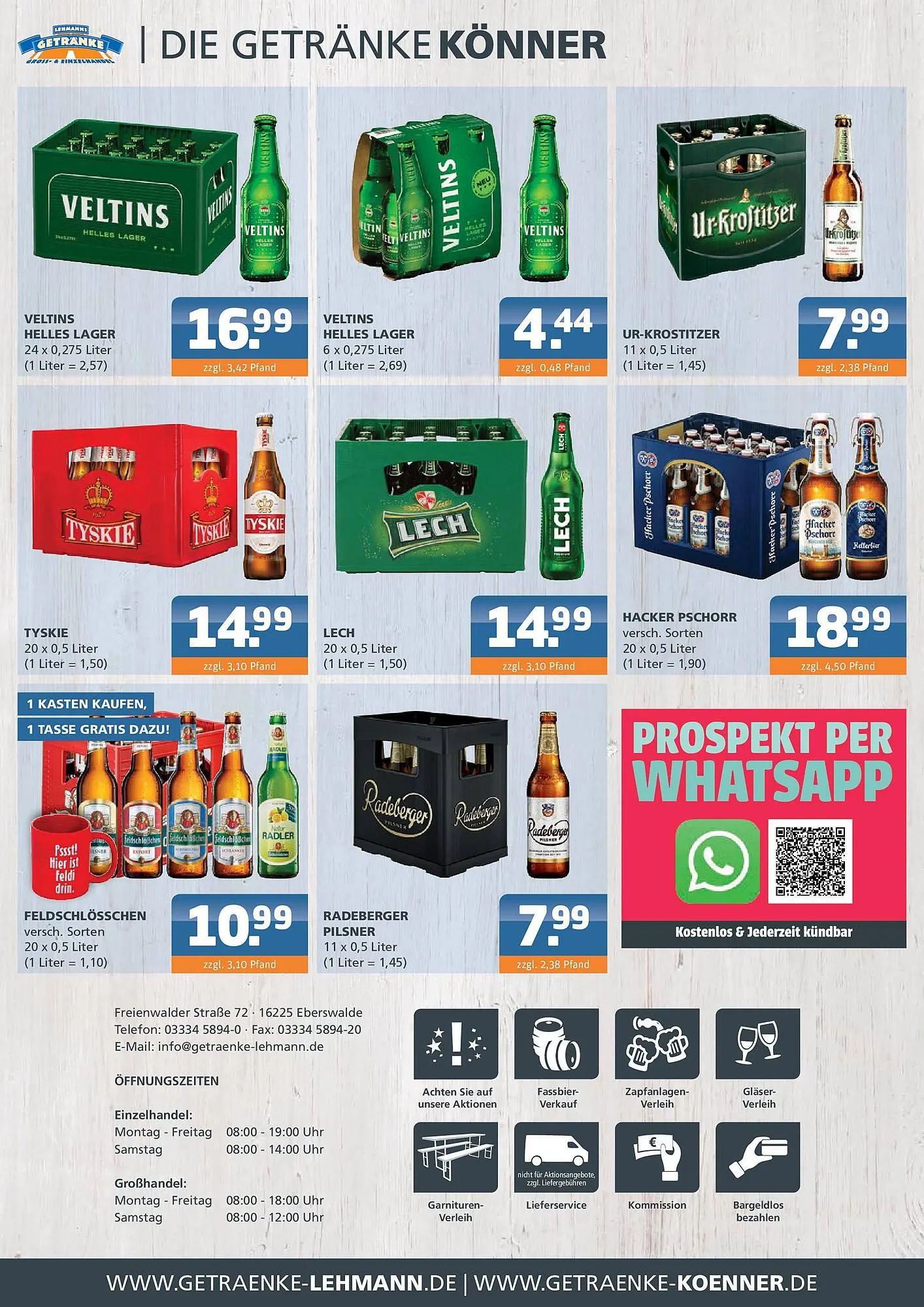 Getränke Lehmann Prospekt von 4. Mai bis 17. Mai 2025 - Prospekt seite 4