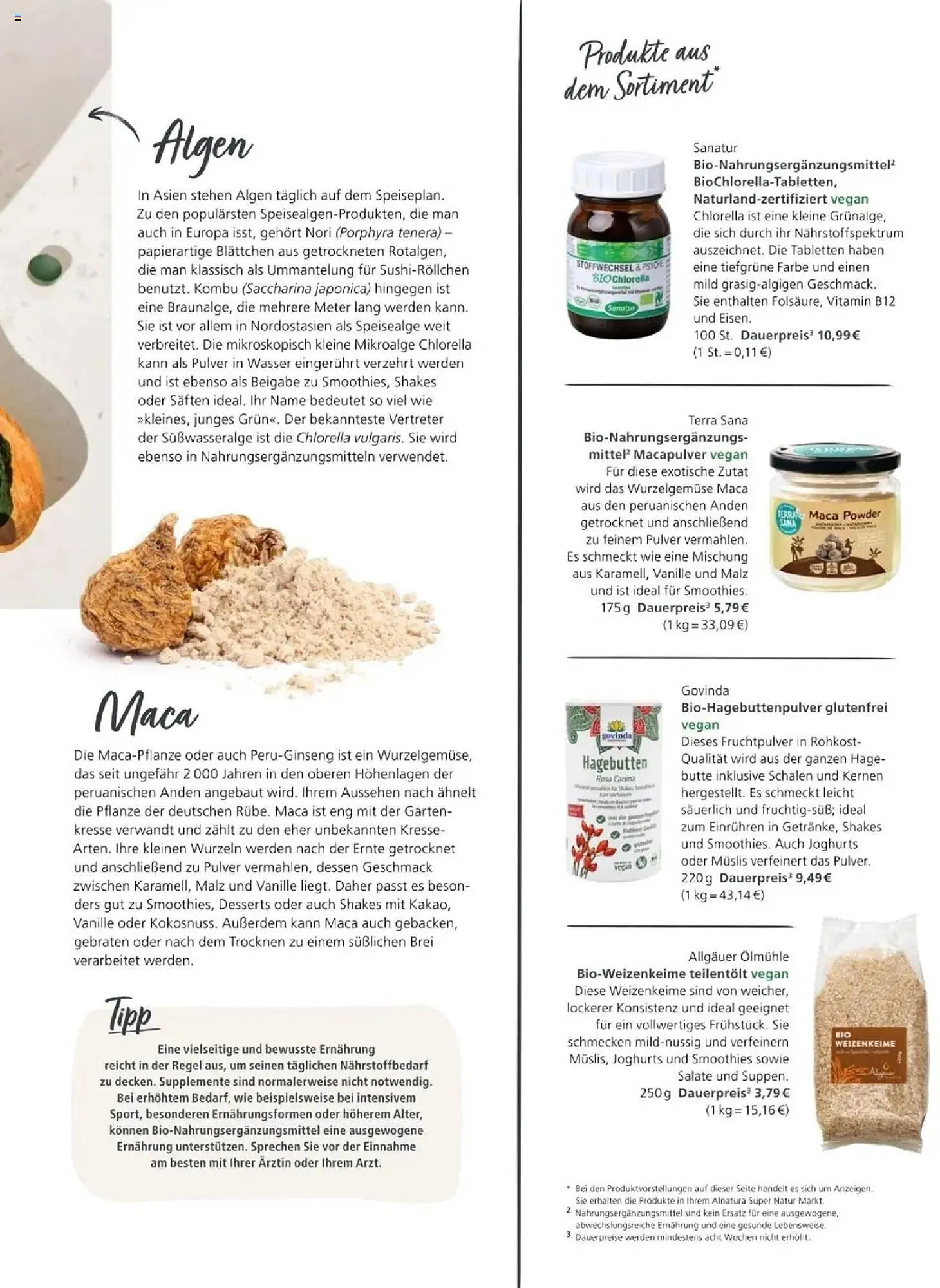 Alnatura Prospekt von 1. Juni bis 30. Juni 2025 - Prospekt seite 57