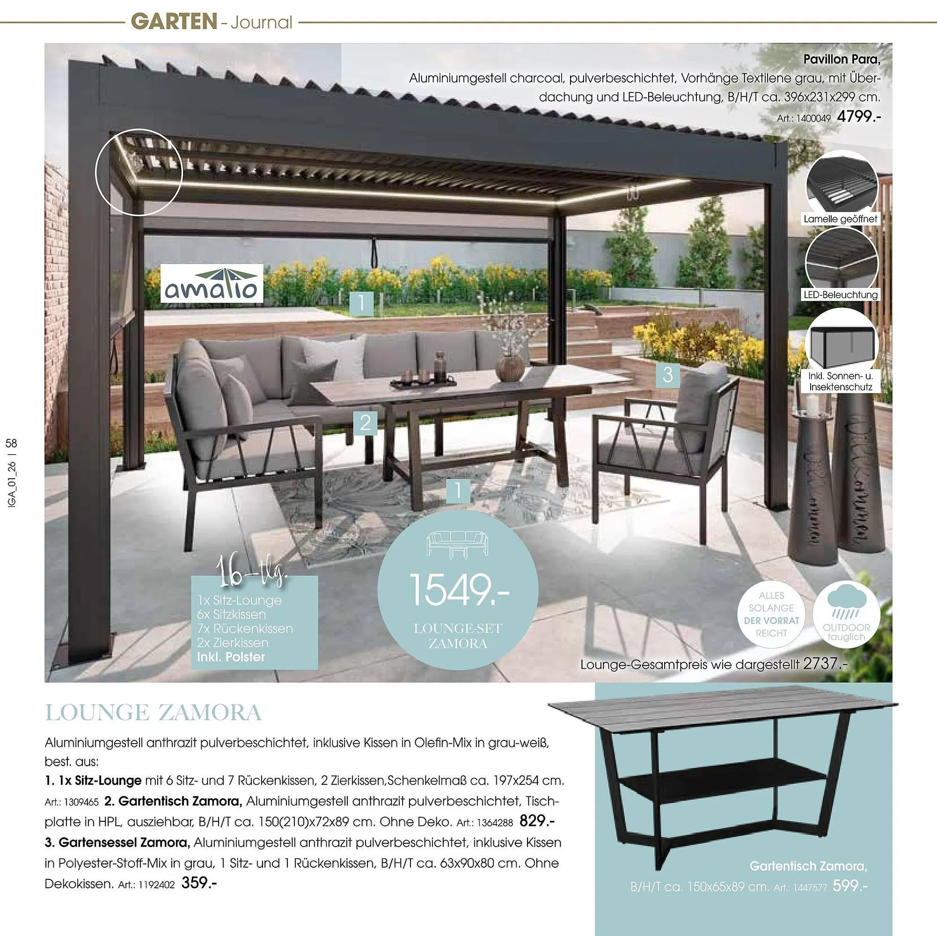 Zurbrüggen Prospekt von 17. März bis 31. August 2026 - Prospekt seite 58