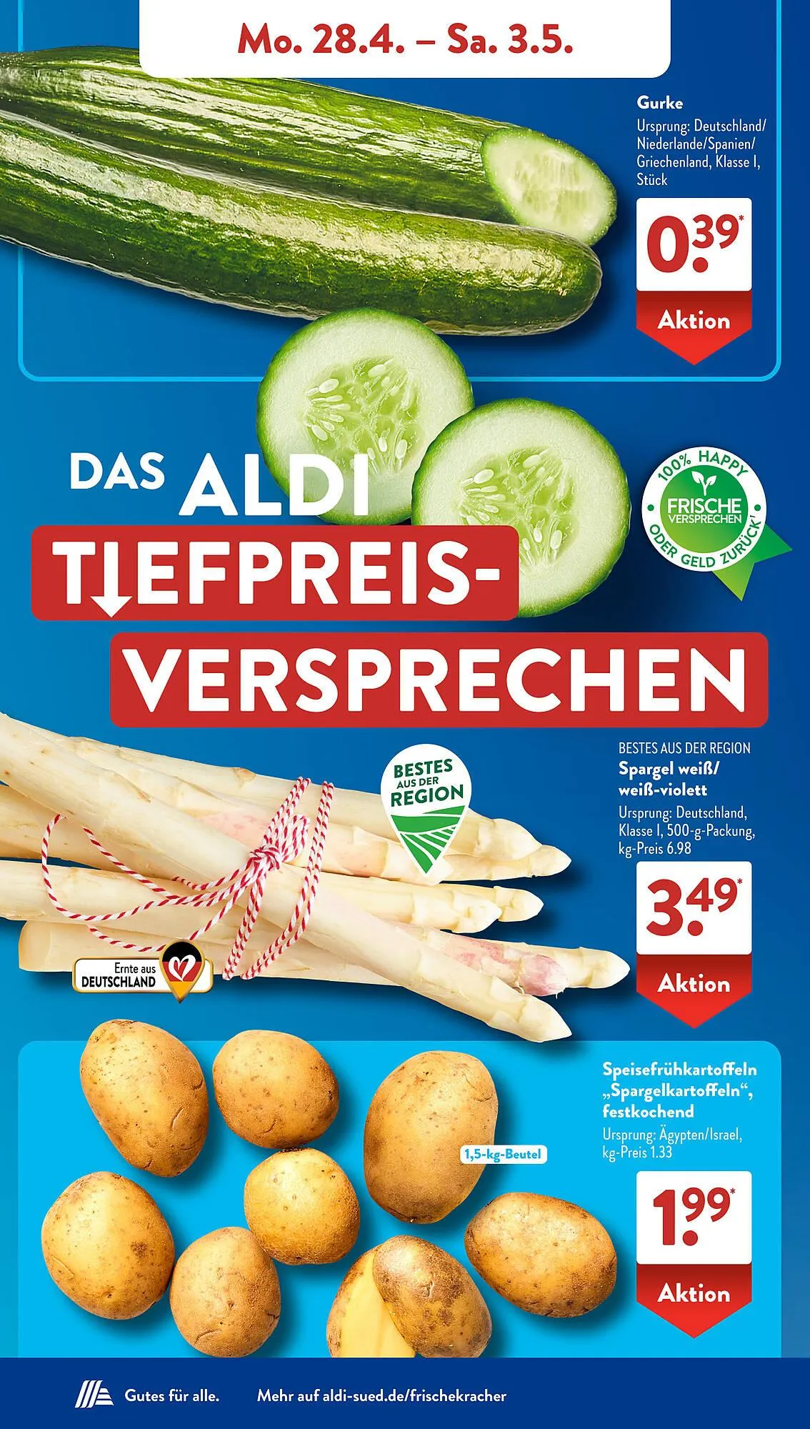 Aldi Süd Prospekt von 28. April bis 3. Mai 2025 - Prospekt seite 4