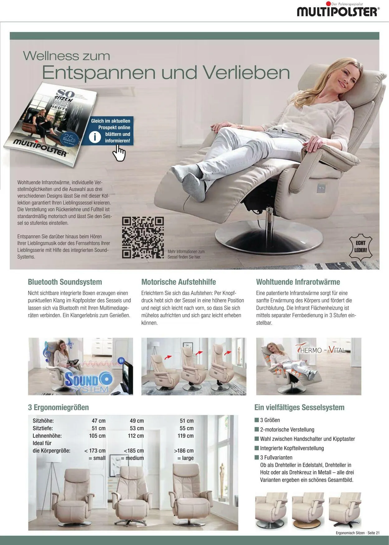Multipolster Aktueller Prospekt von 2. Juni bis 16. Juni 2025 - Prospekt seite 21