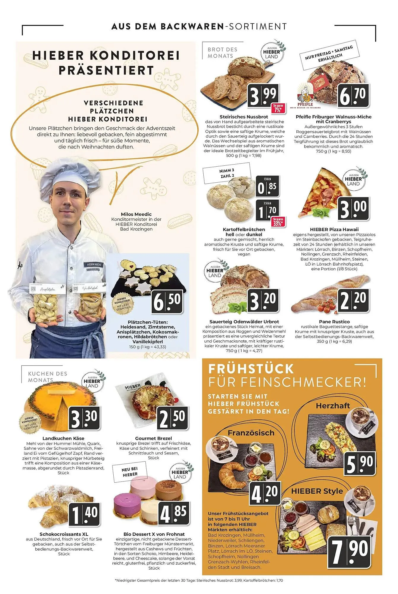 Hieber's Frische Center Prospekt von 7. Dezember bis 13. Dezember 2025 - Prospekt seite 6
