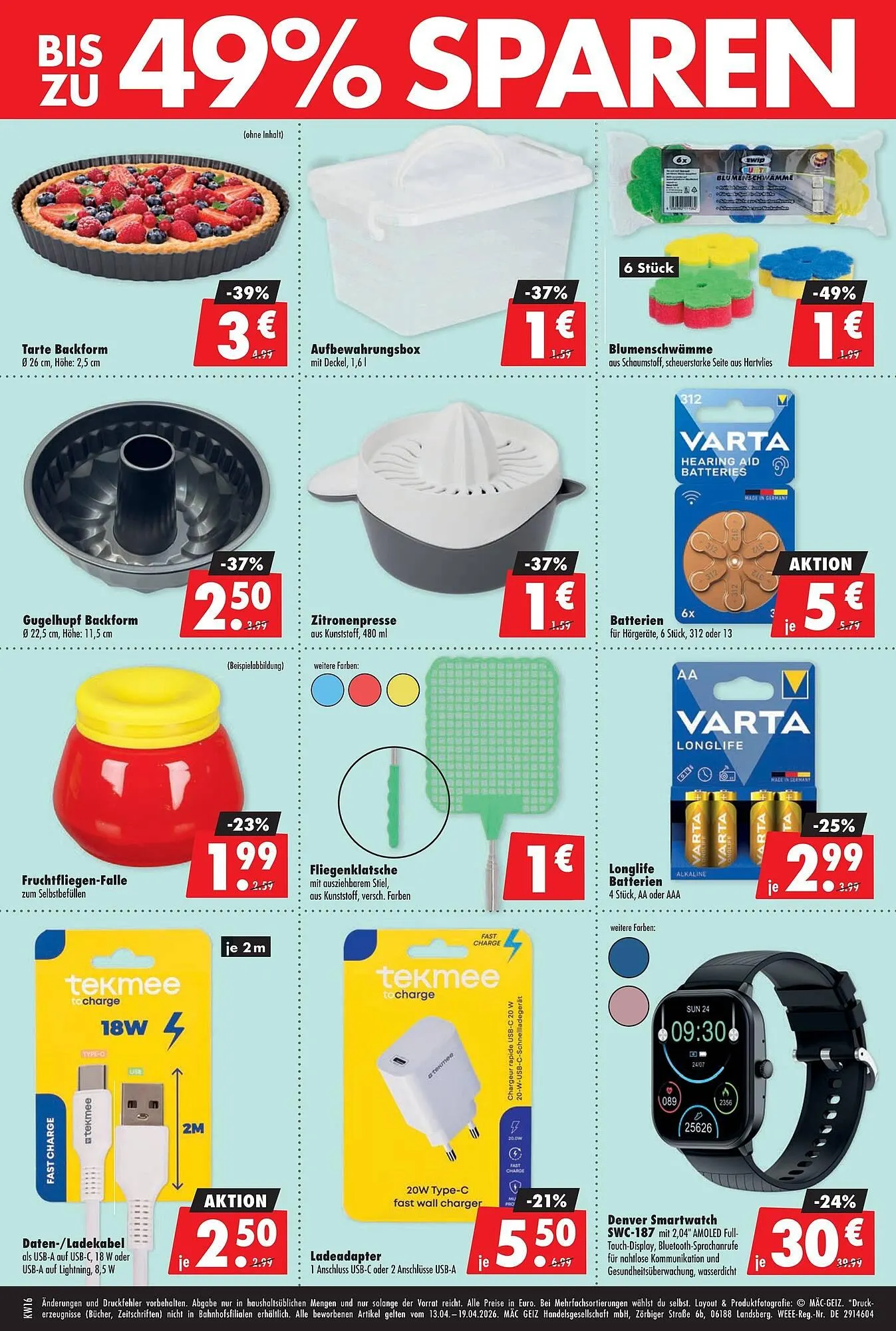 Mäc Geiz Prospekt von 13. April bis 19. April 2026 - Prospekt seite 2