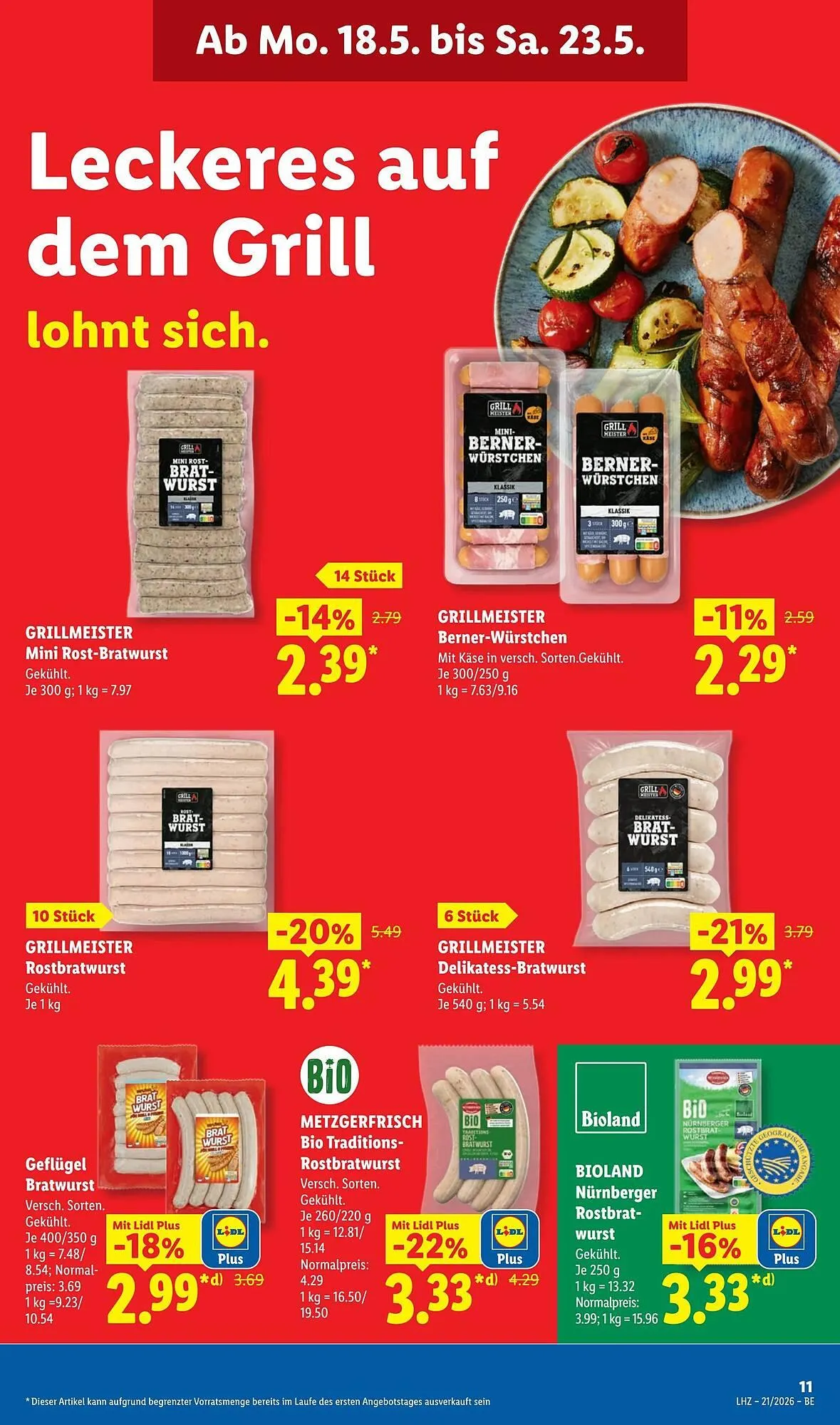 Lidl Prospekt von 18. Mai bis 24. Mai 2026 - Prospekt seite 25