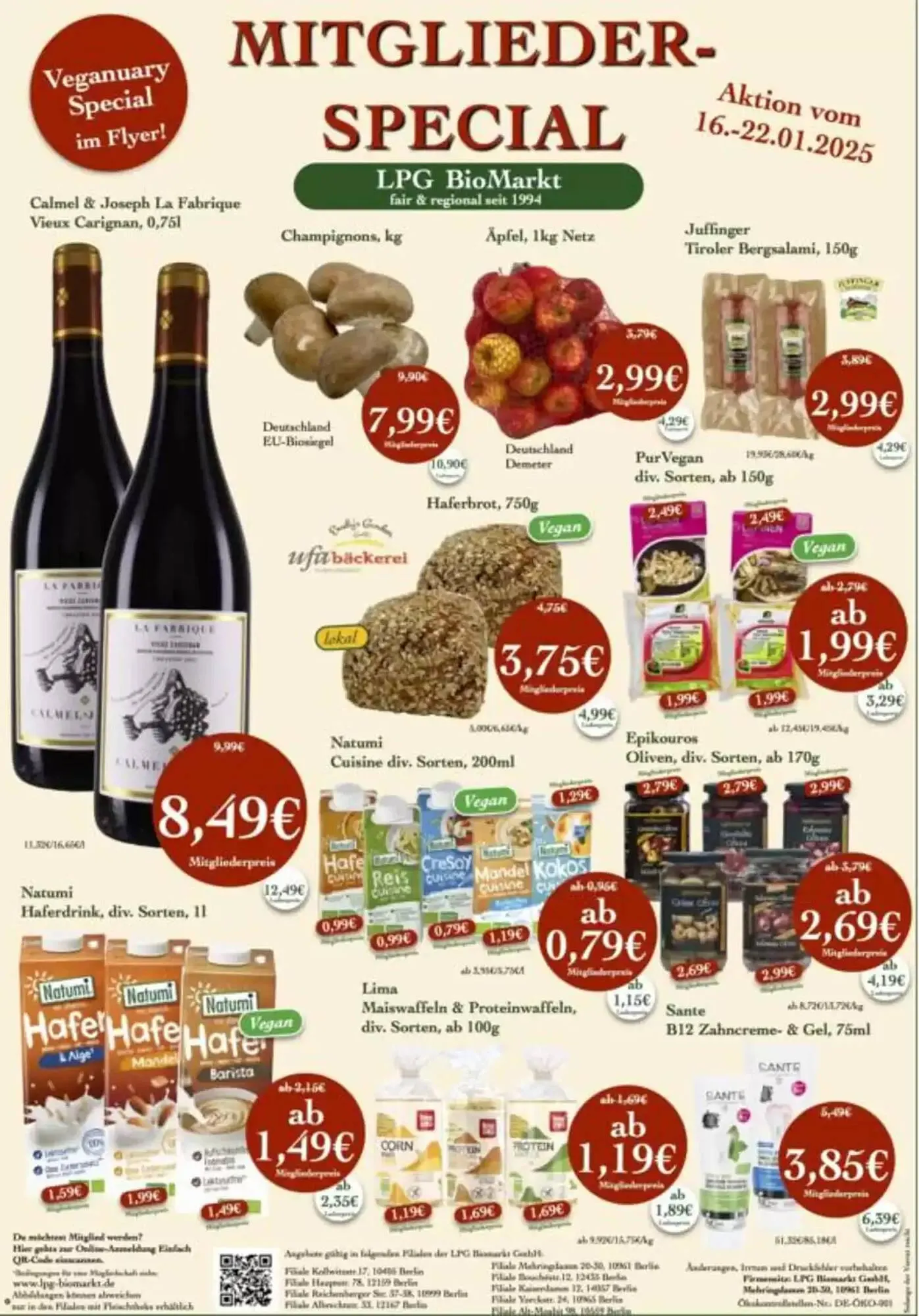 LPG Biomarkt Prospekt - 1