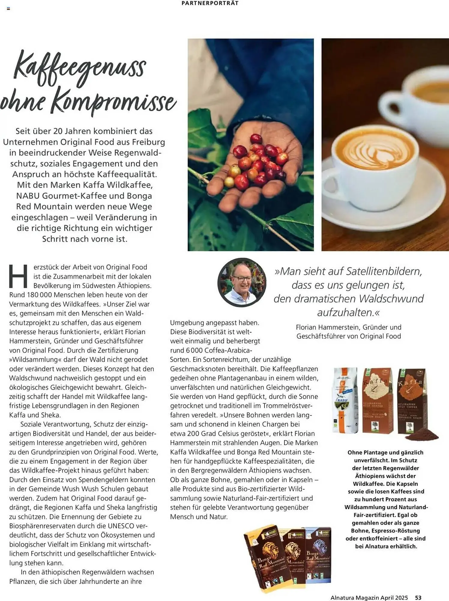 Alnatura Prospekt von 1. April bis 30. April 2025 - Prospekt seite 53