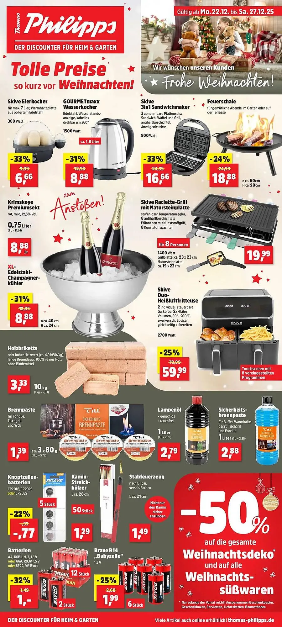 Thomas Philipps Prospekt von 21. Dezember bis 31. Dezember 2025 - Prospekt seite 12