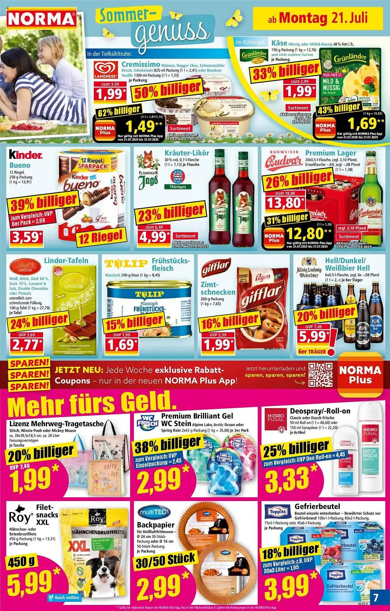 Norma Prospekt von 21. Juli bis 26. Juli 2025 - Prospekt seite 7