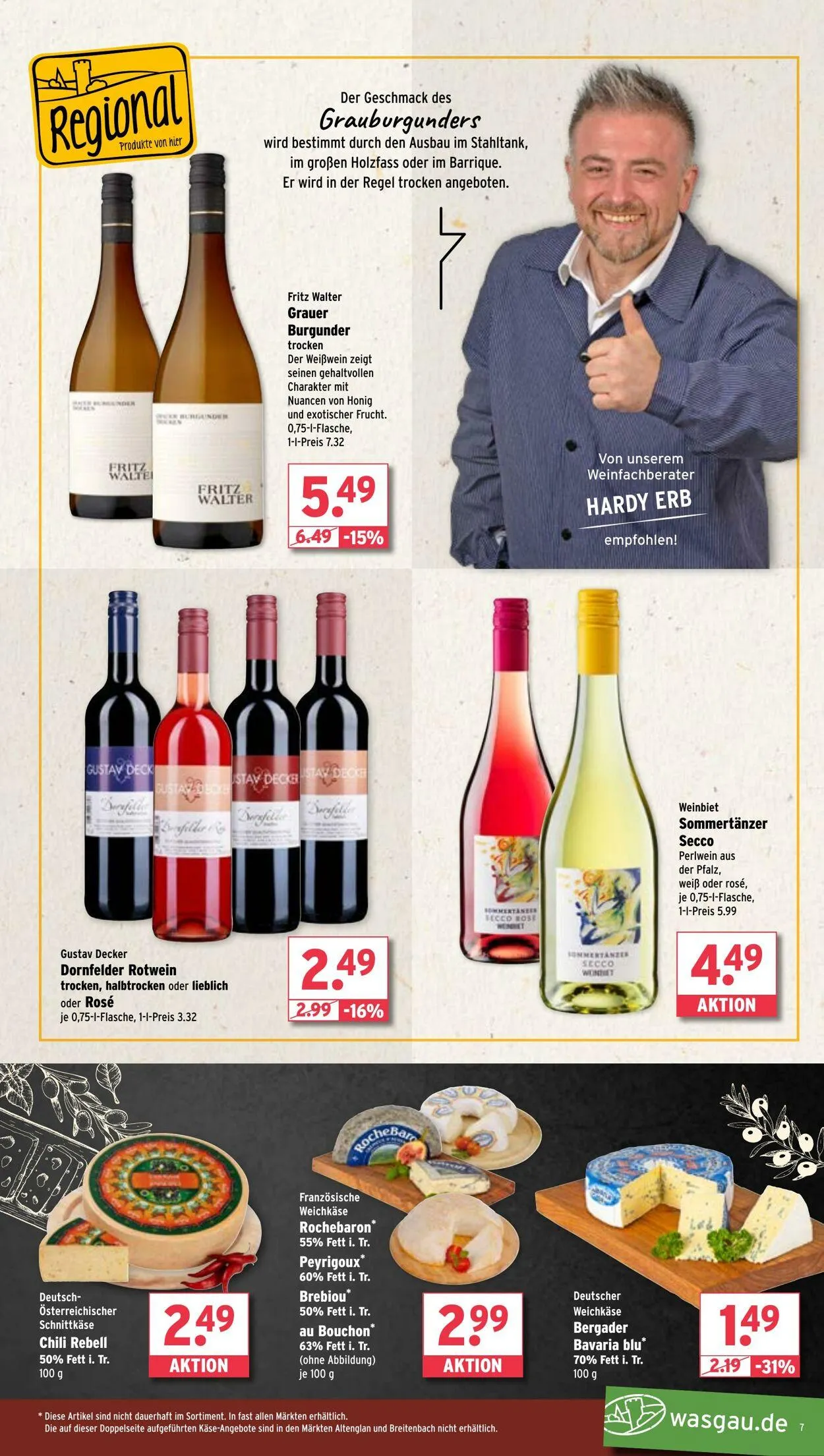 WASGAU Aktueller Prospekt von 24. August bis 7. September 2025 - Prospekt seite 7