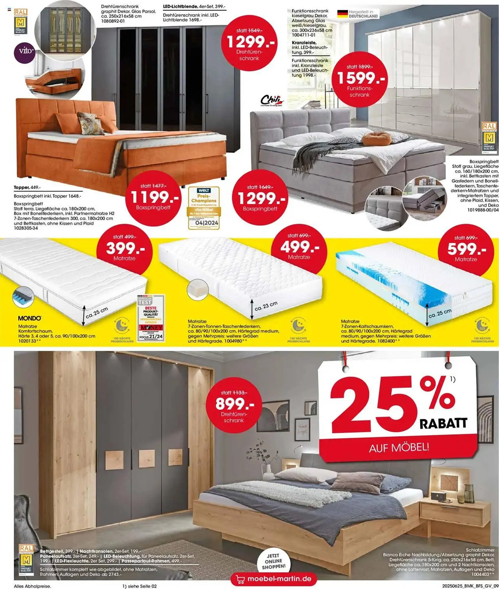 Möbel Martin Prospekt von 25. Juni bis 15. Juli 2025 - Prospekt seite 9