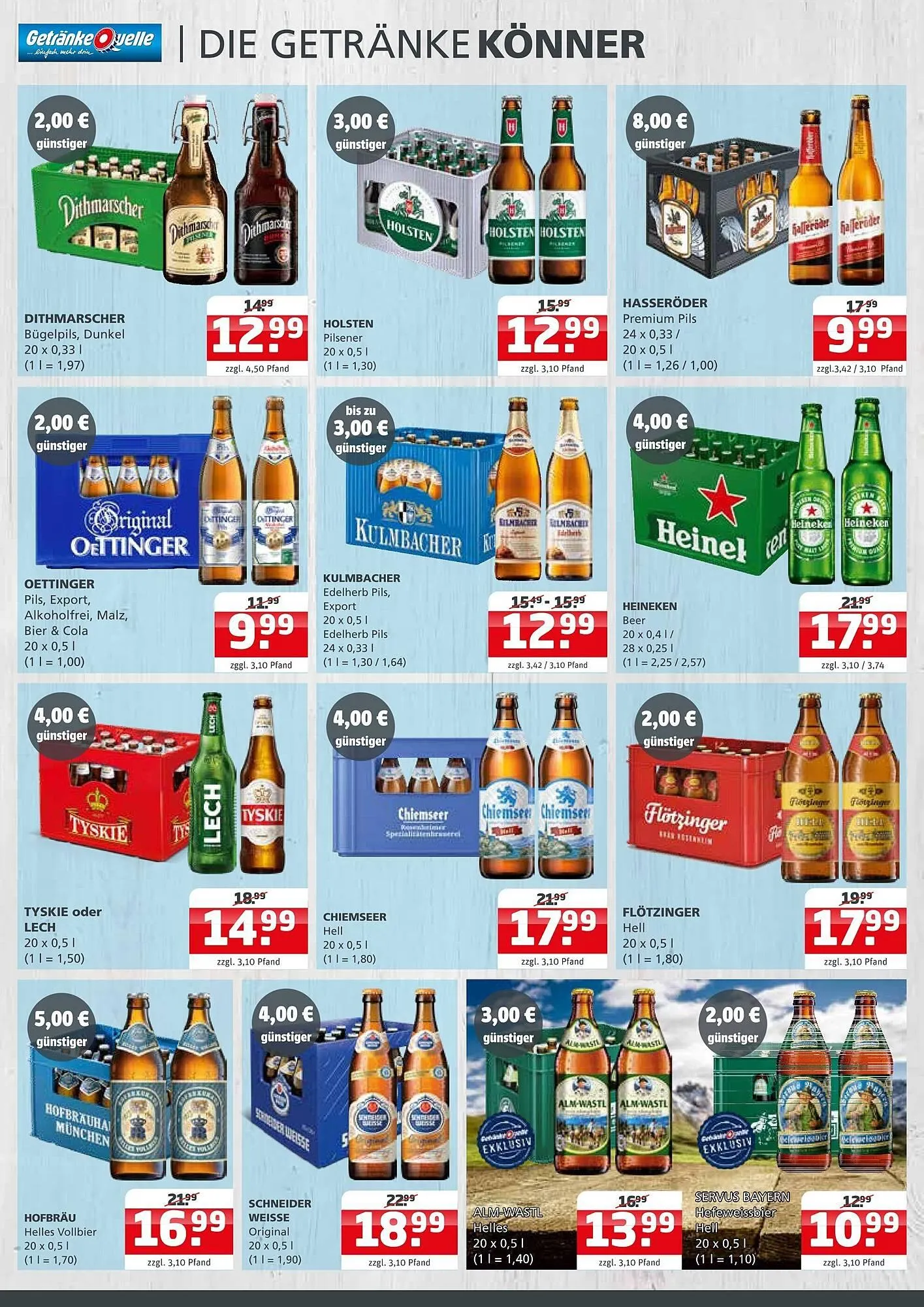 Getränke Quelle Prospekt von 13. April bis 25. April 2026 - Prospekt seite 2