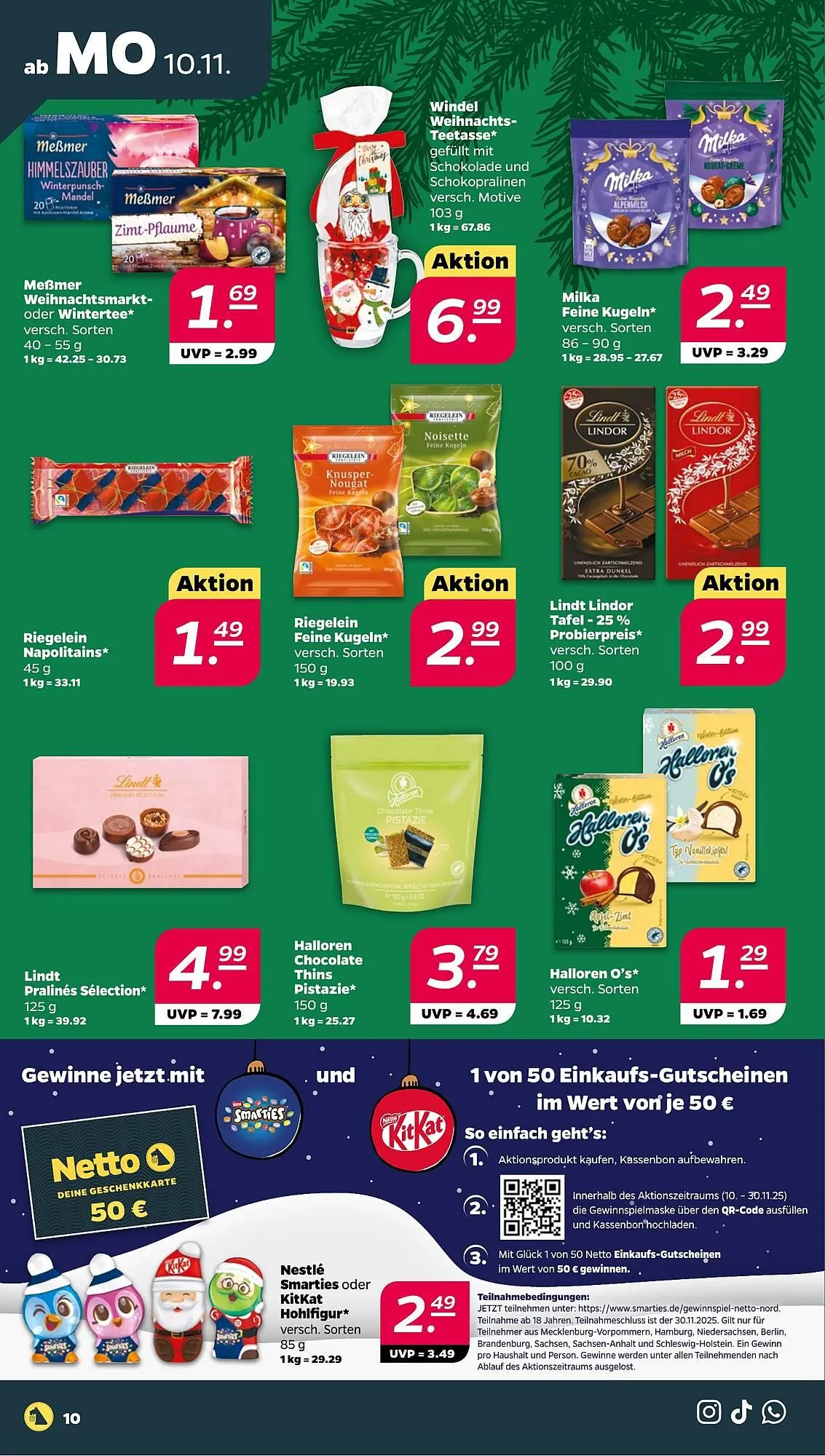 NETTO Prospekt von 10. November bis 15. November 2025 - Prospekt seite 10