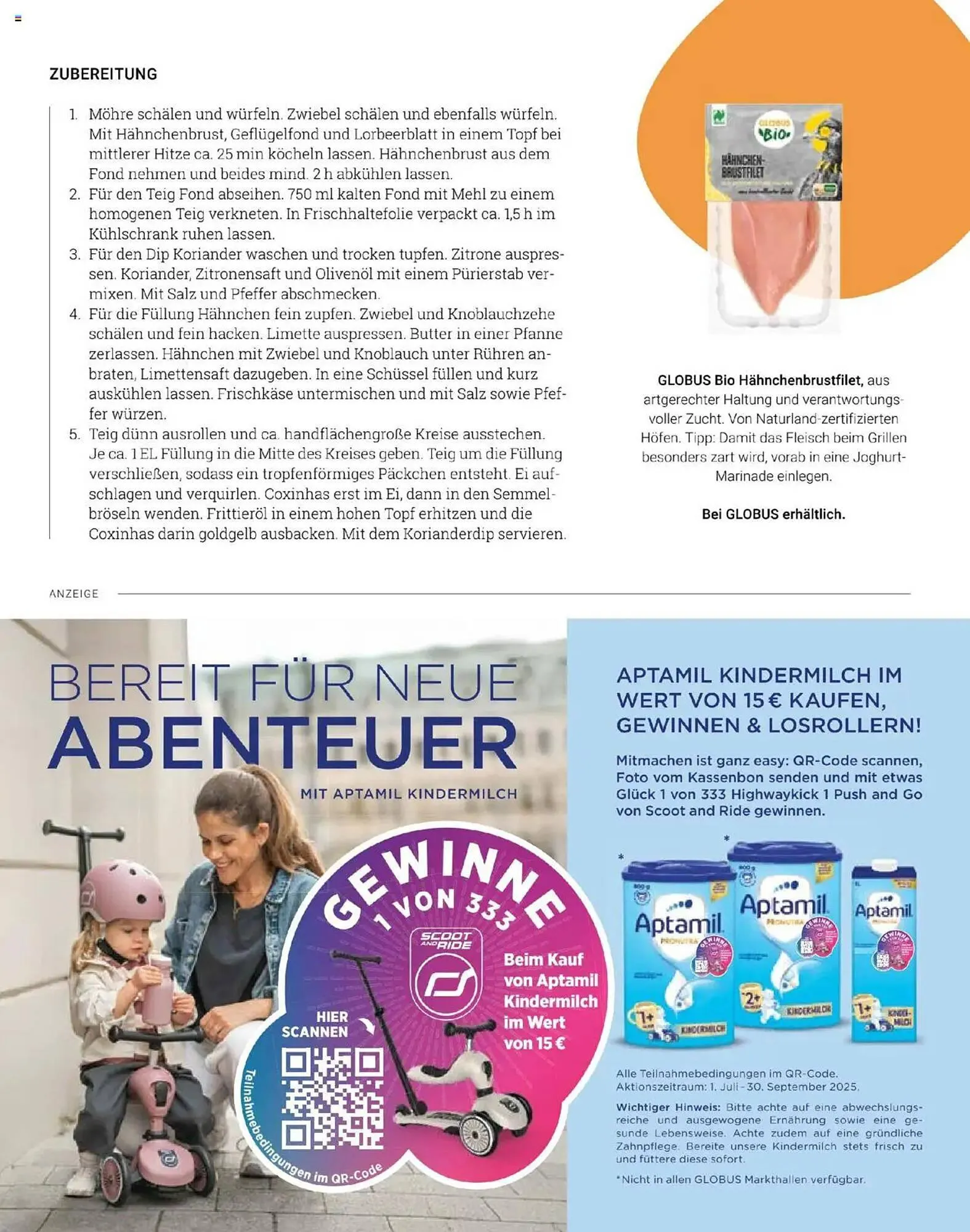 Globus Prospekt von 1. August bis 31. August 2025 - Prospekt seite 9