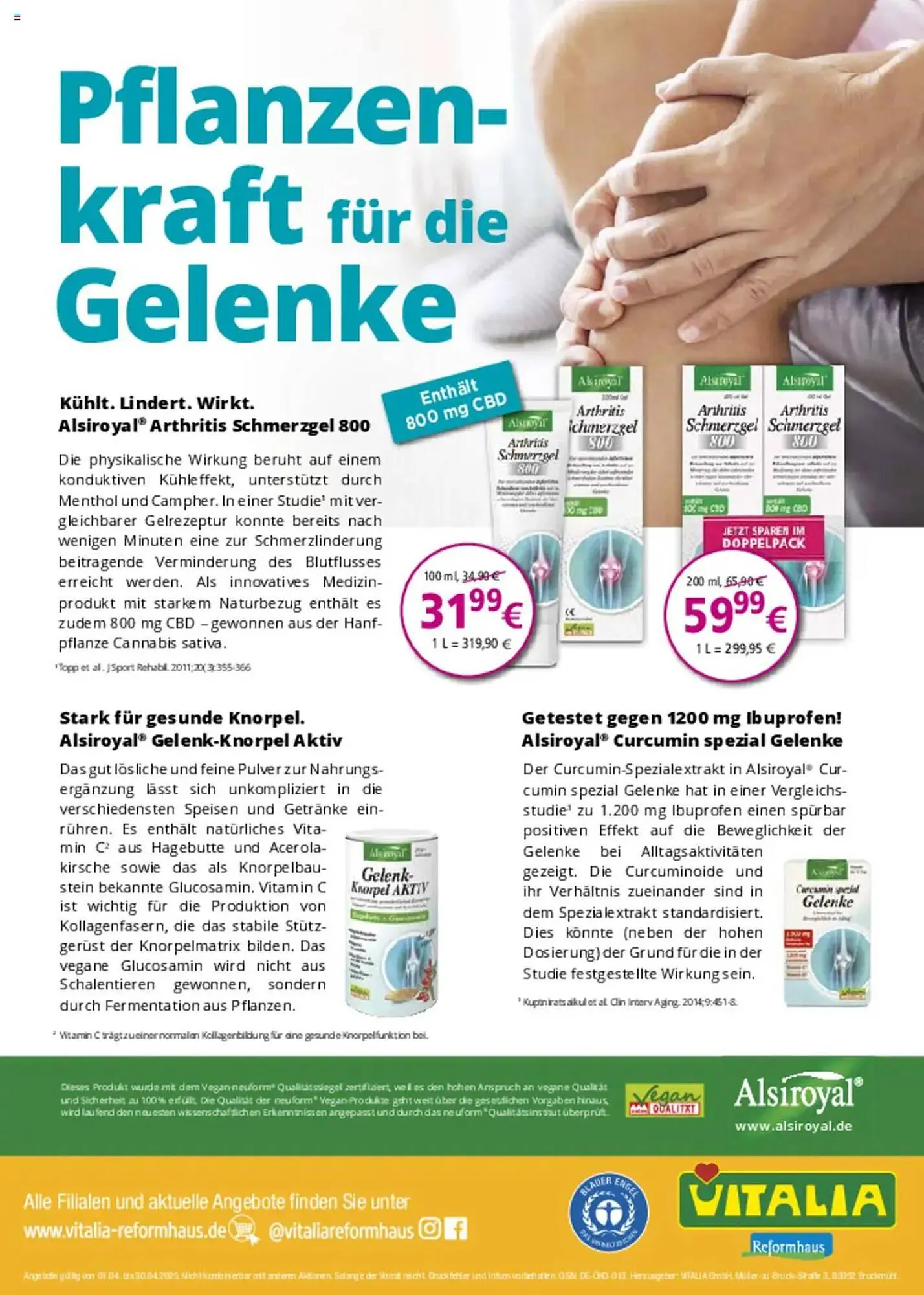 Vitalia Prospekt von 1. April bis 30. April 2025 - Prospekt seite 8