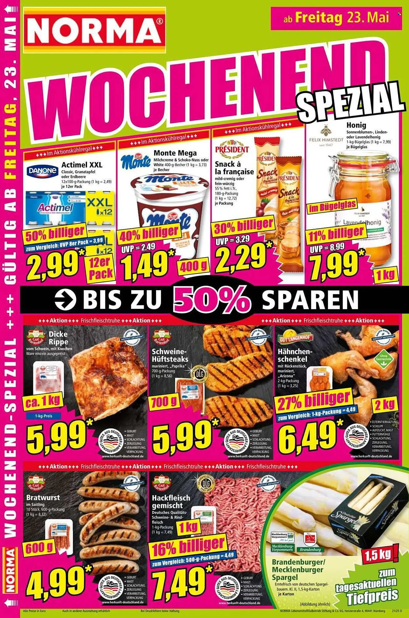 Norma Prospekt von 19. Mai bis 25. Mai 2025 - Prospekt seite 16